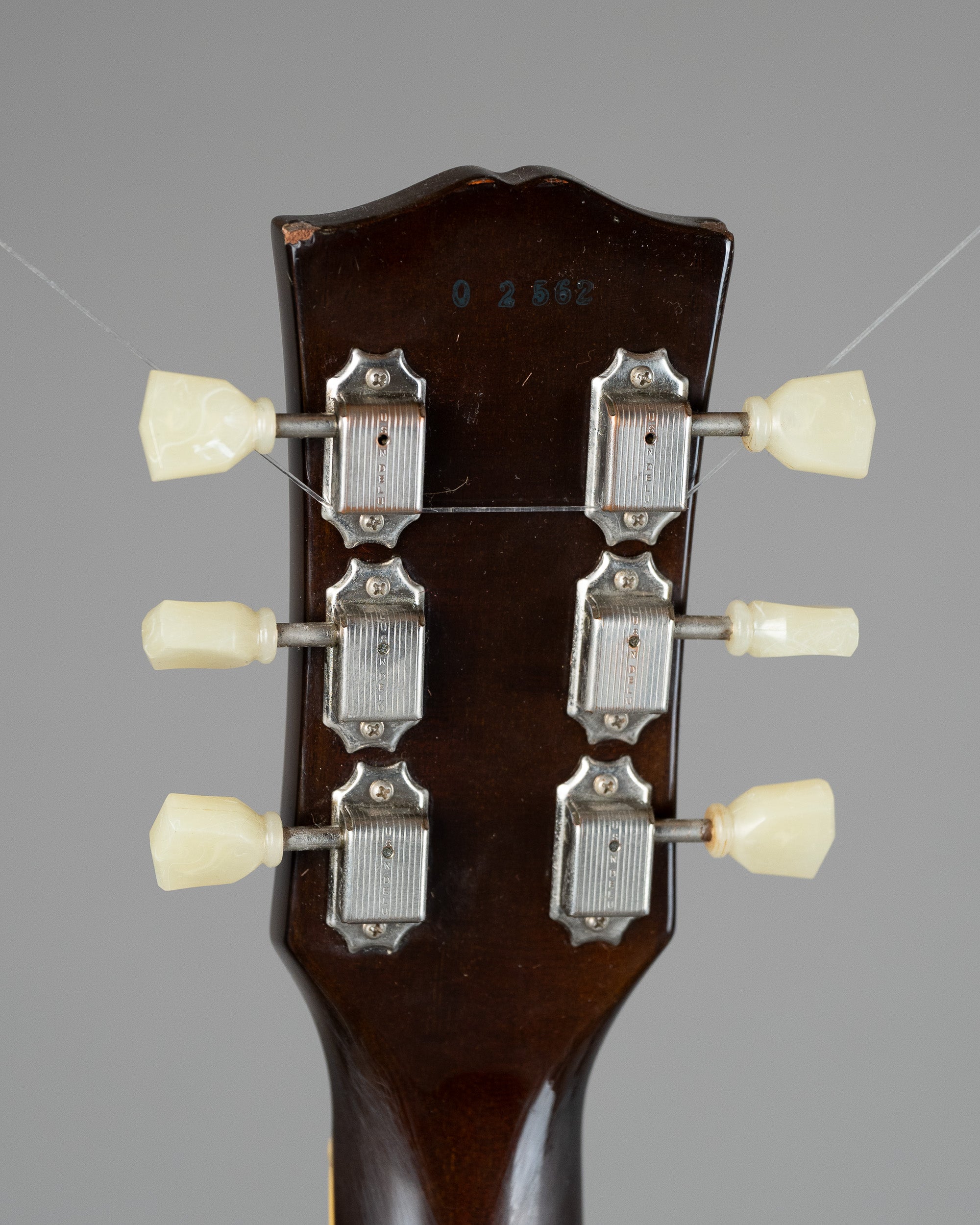 c1985 Greco 'Les Paul' (Japan, Left Handed, Tobacco Sunburst, OHSC)