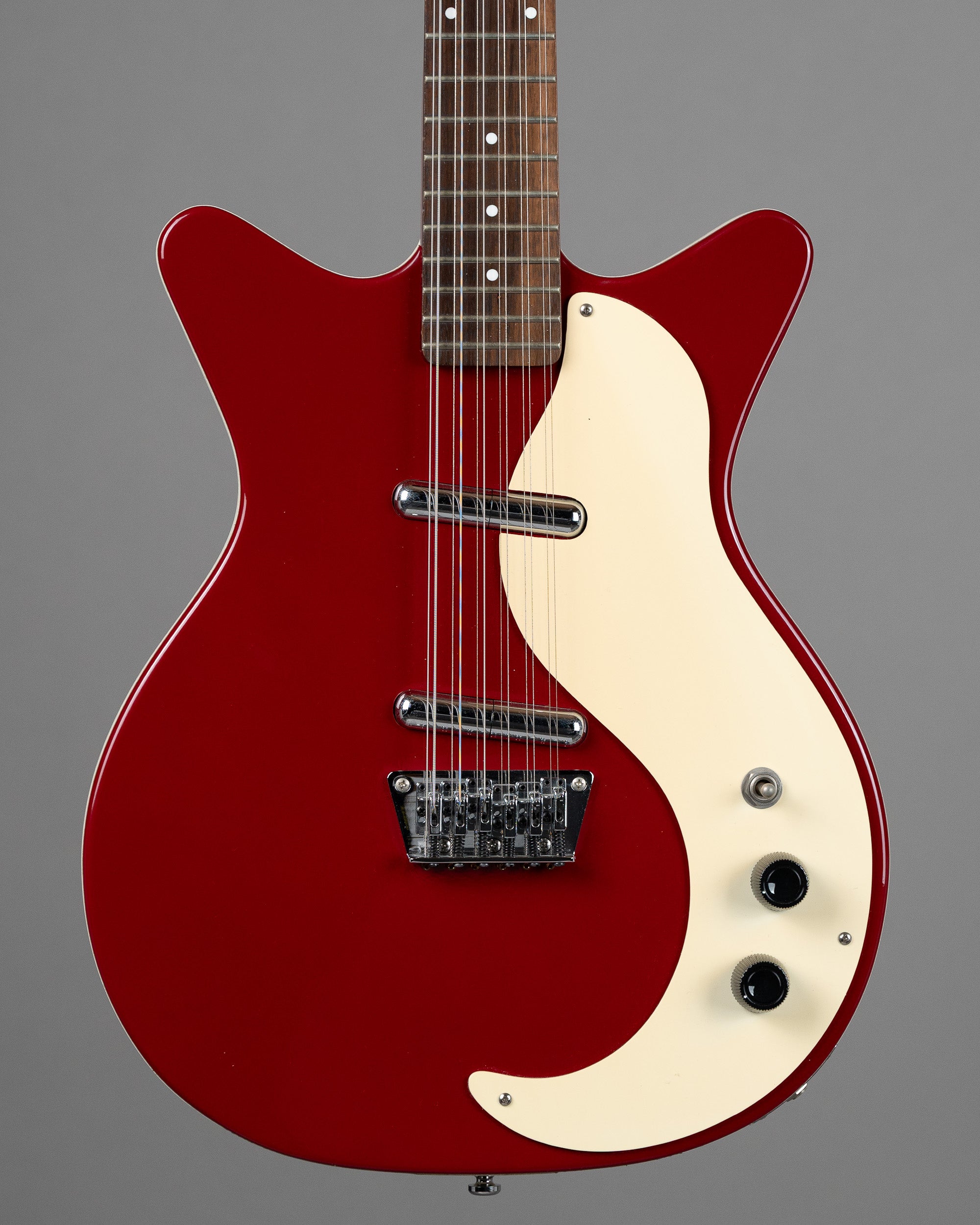 2007 Danelectro DC59 12 String (Korea, Red, Original Gig Bag)