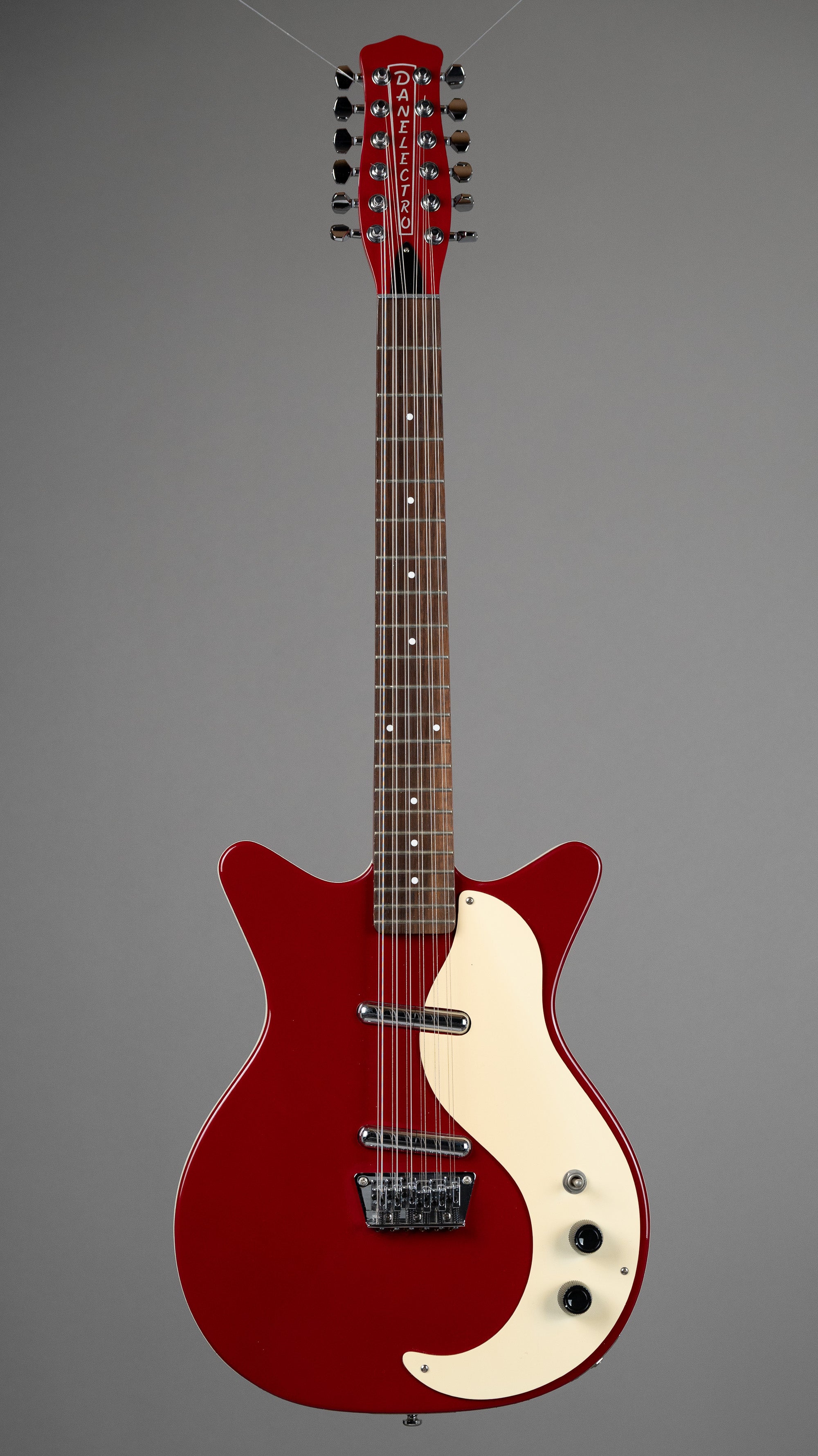 2007 Danelectro DC59 12 String (Korea, Red, Original Gig Bag)