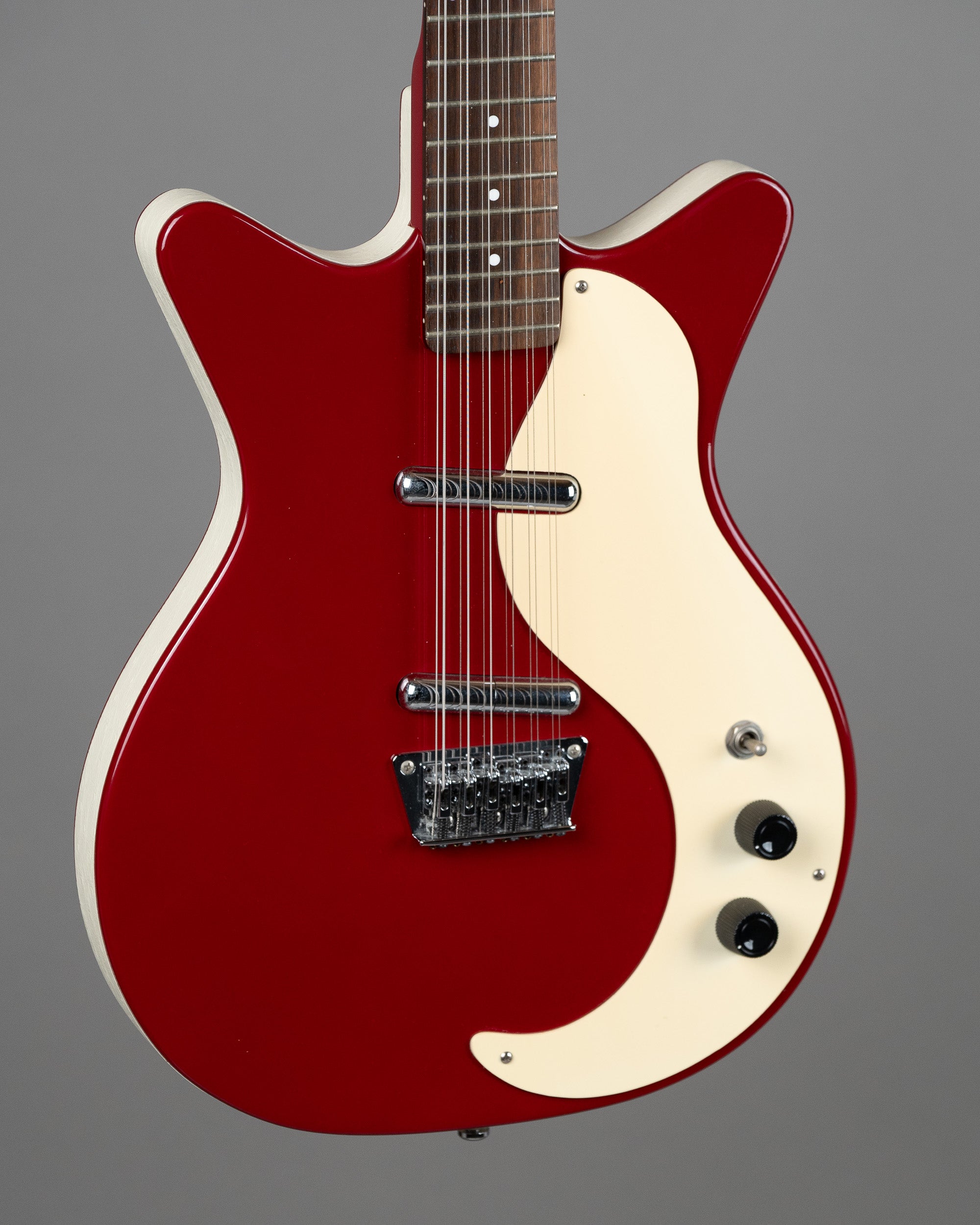2007 Danelectro DC59 12 String (Korea, Red, Original Gig Bag)