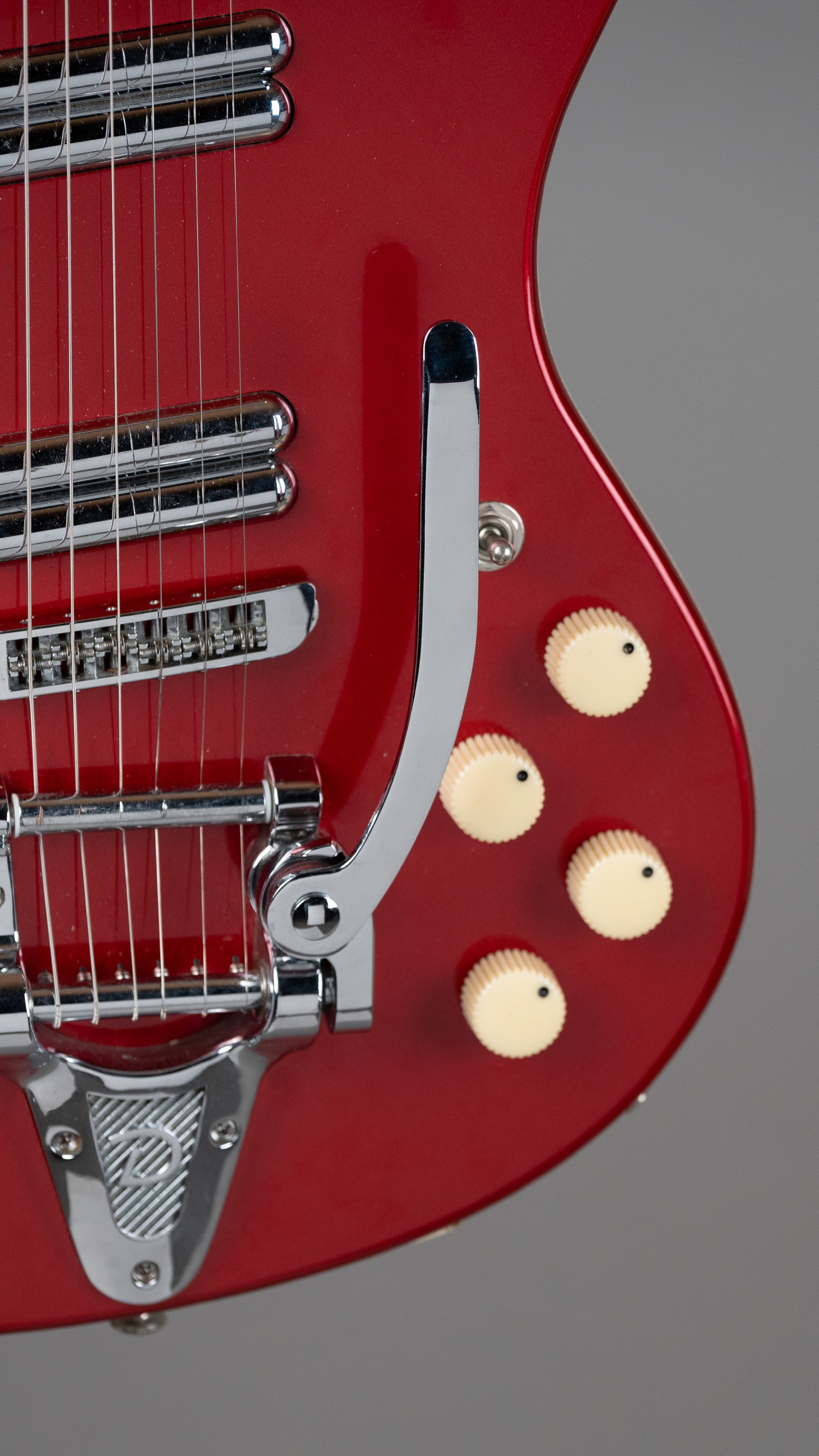 1999 Danelectro Hodad (Korea, Red Sparkle)