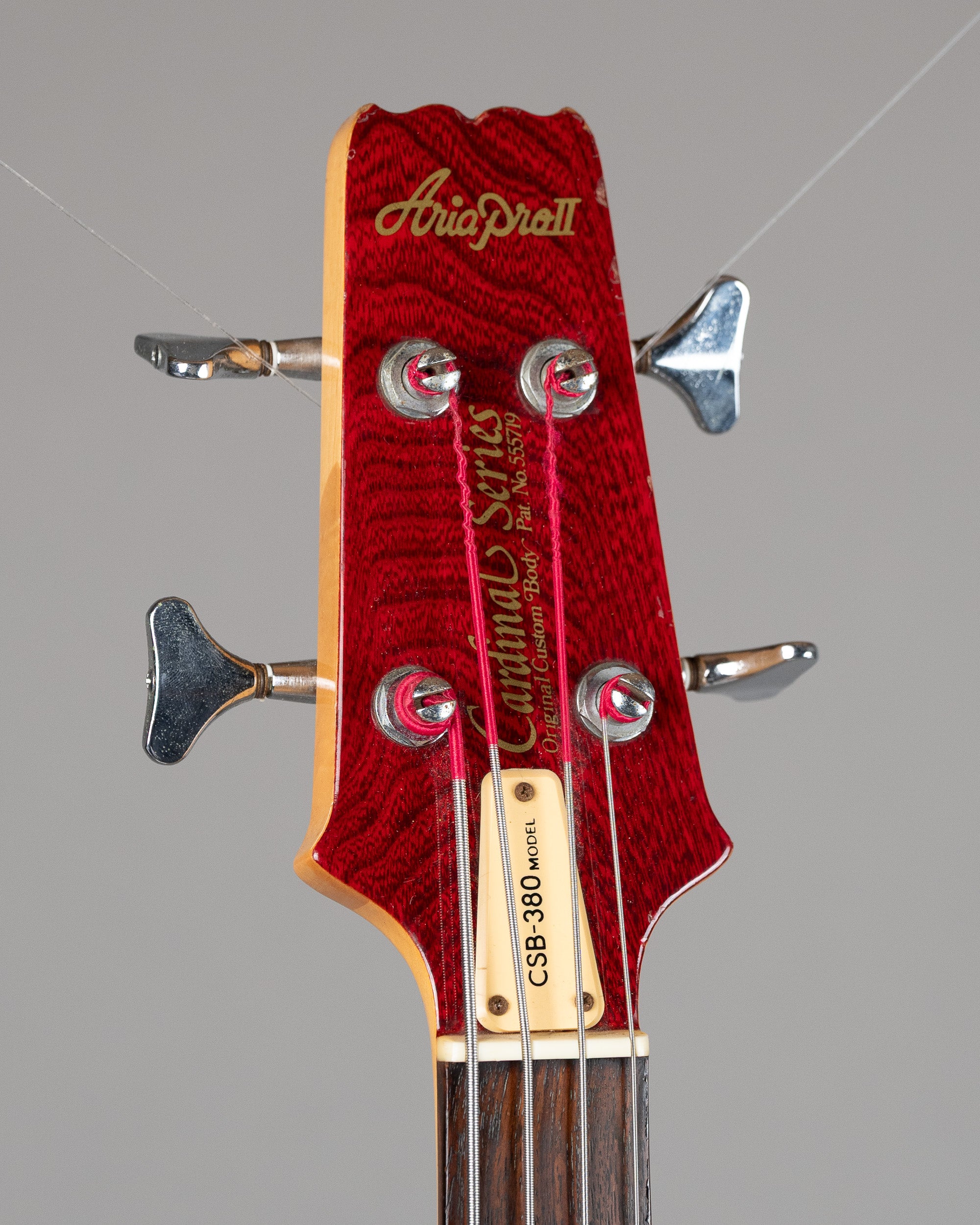 1982 Aria CSB-380 Cardinal Series Bass (Japan, Cherry)