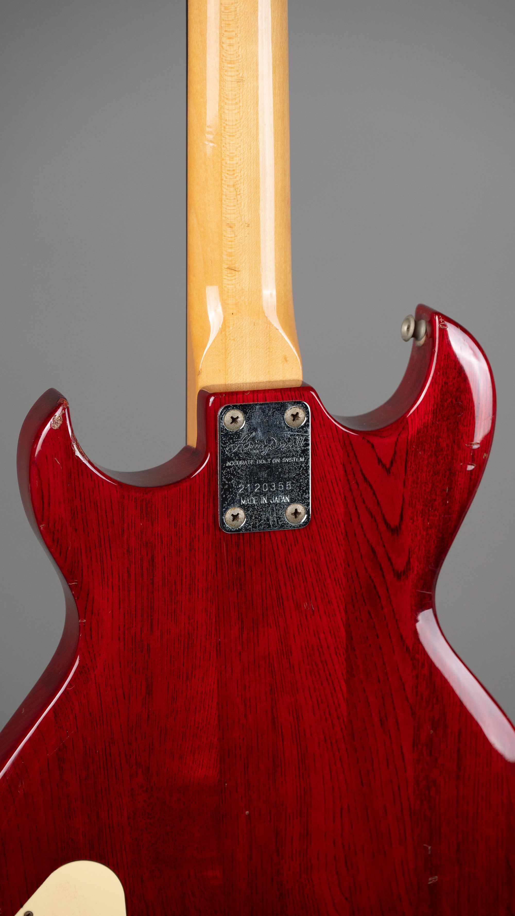 1982 Aria CSB-380 Cardinal Series Bass (Japan, Cherry)