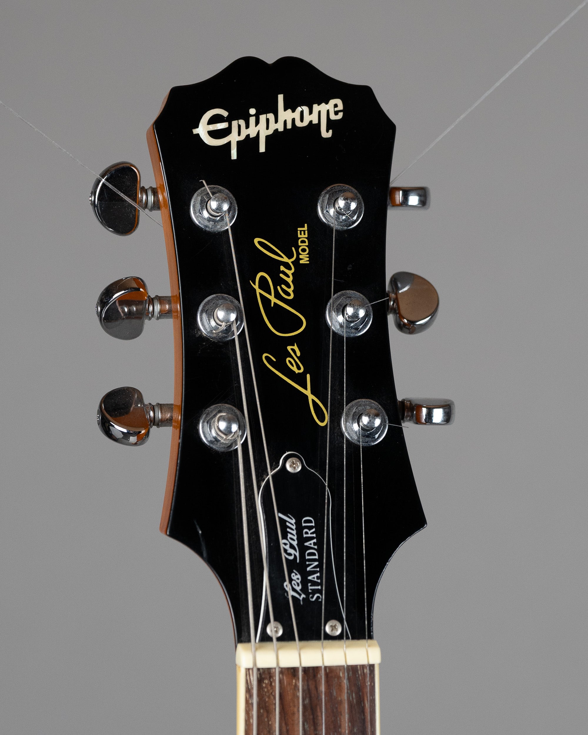 2006 Epiphone Les Paul Standard Plus Top (China, Trans Amber)