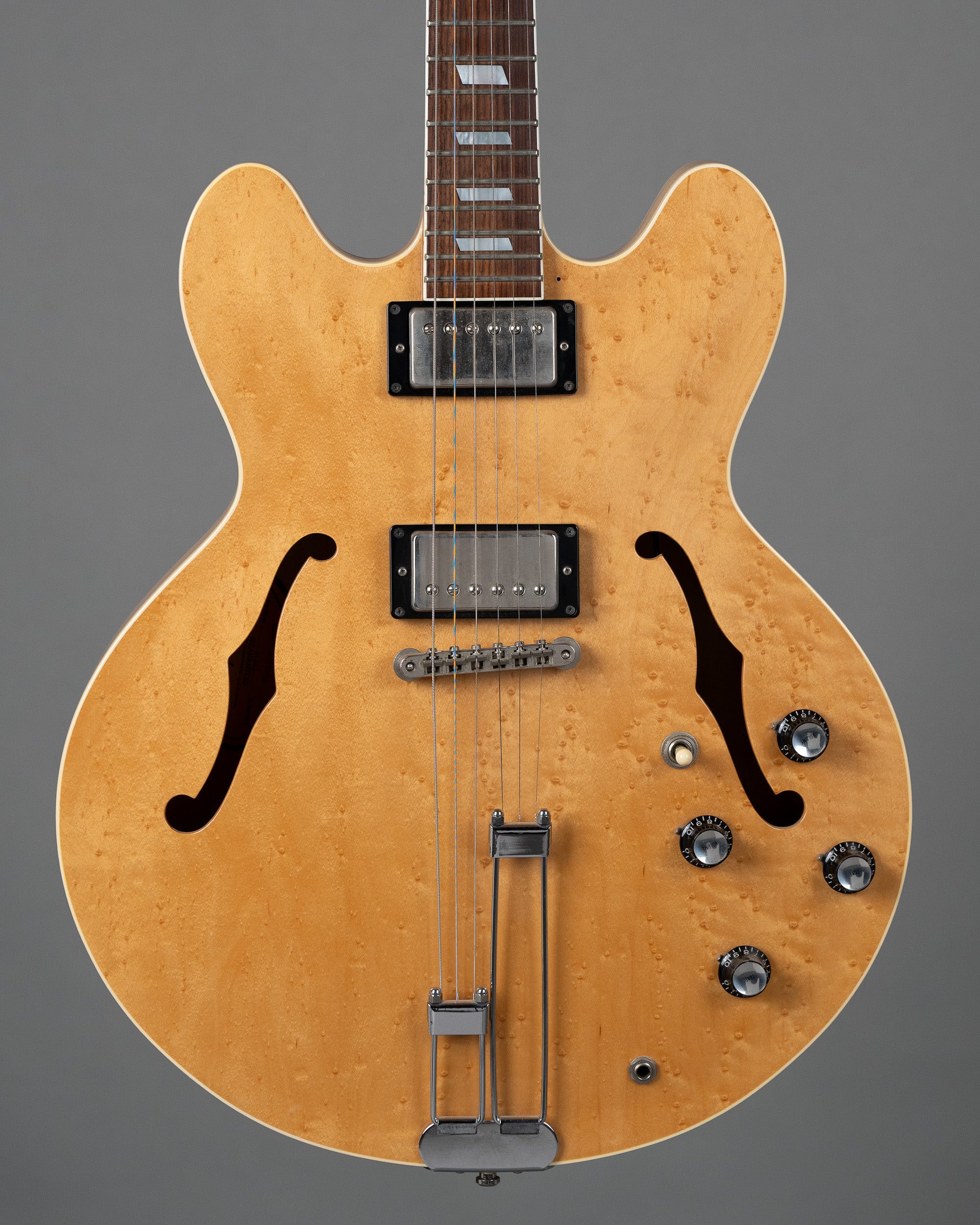 1993 Epiphone Riviera (Terada Factory, Made in Japan, Natural, HSC)