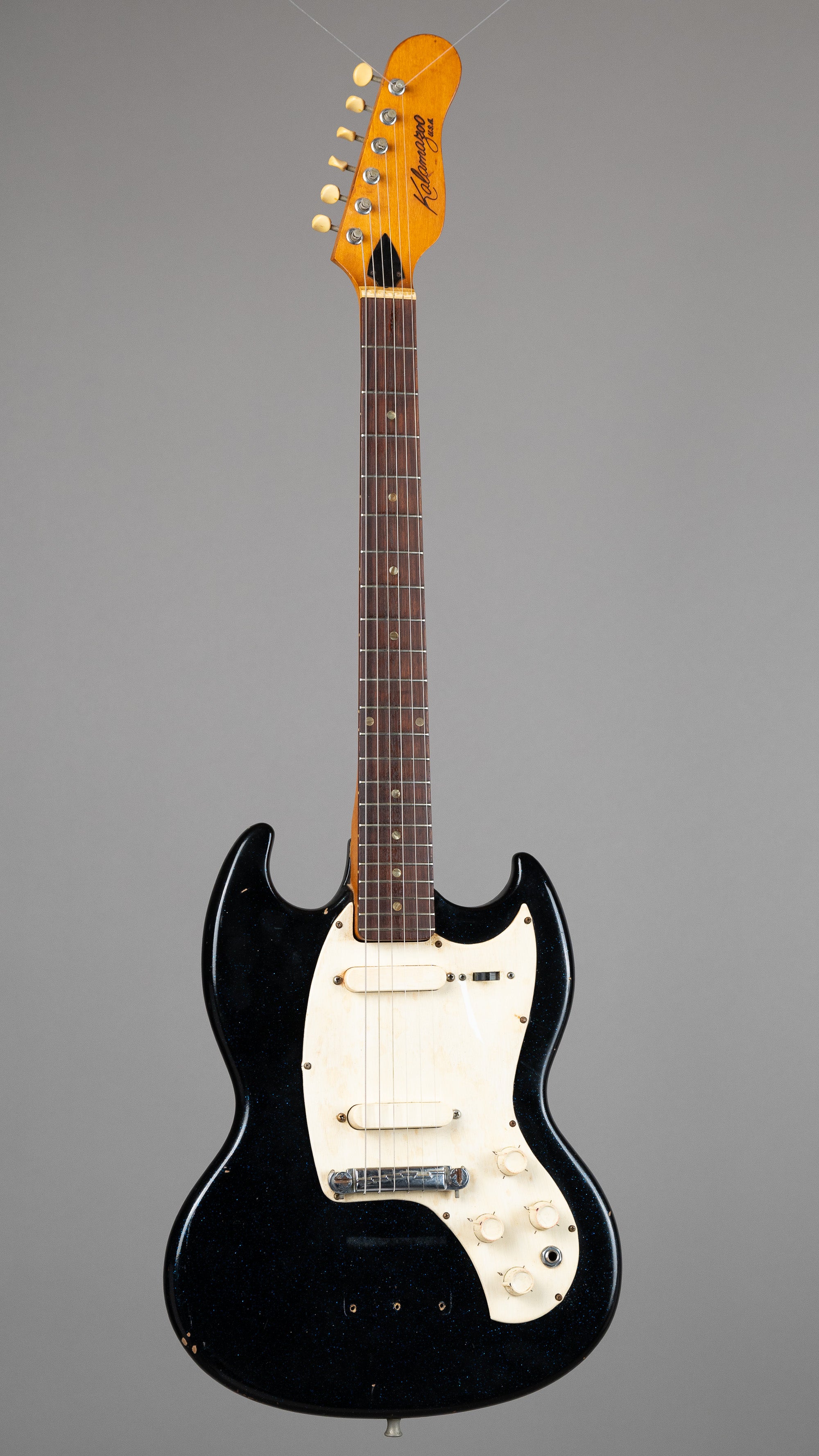 c1966 Kalamazoo KG-2 (USA, Blue Sparkle)