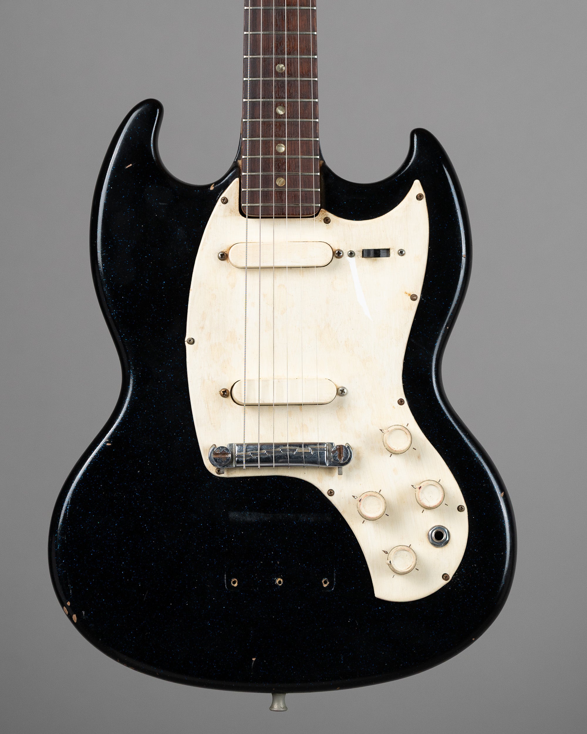c1966 Kalamazoo KG-2 (USA, Blue Sparkle)