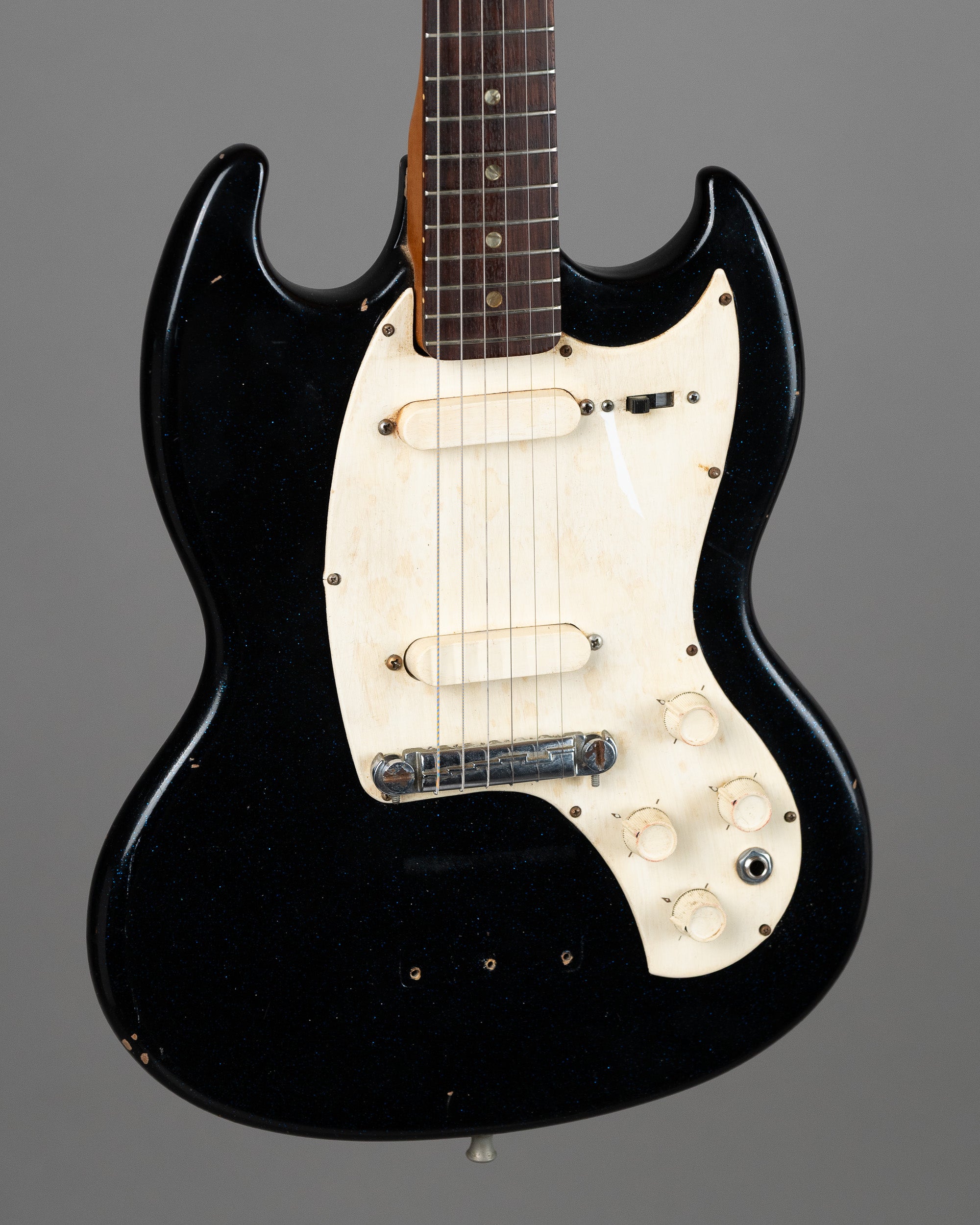 c1966 Kalamazoo KG-2 (USA, Blue Sparkle)