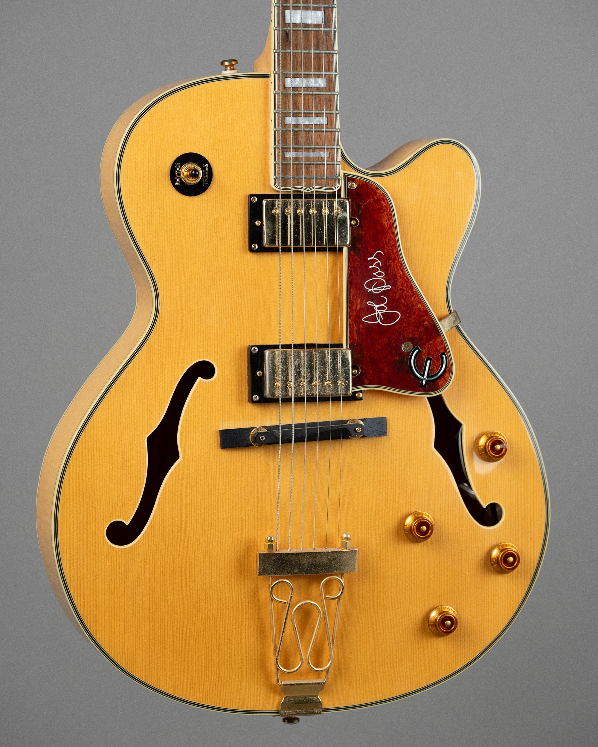 2010 Epiphone Emperor II Joe Pass (Korea, Natural, OHSC)