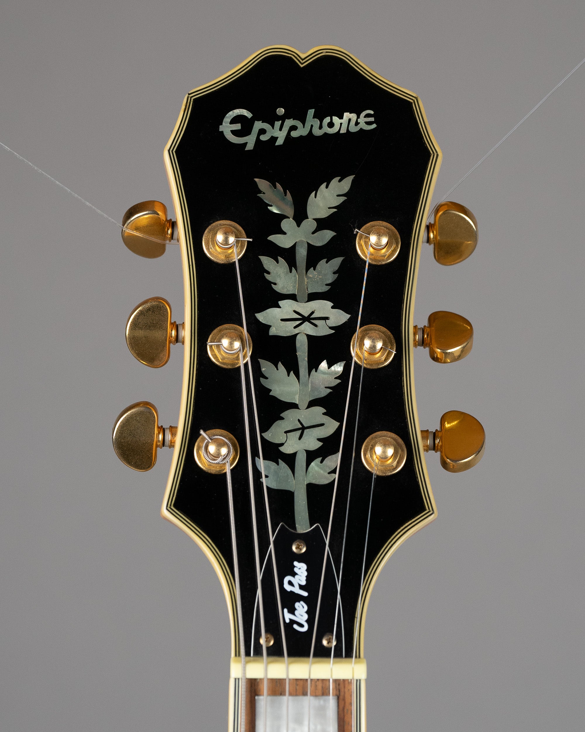 2010 Epiphone Emperor II Joe Pass (Korea, Natural, OHSC)