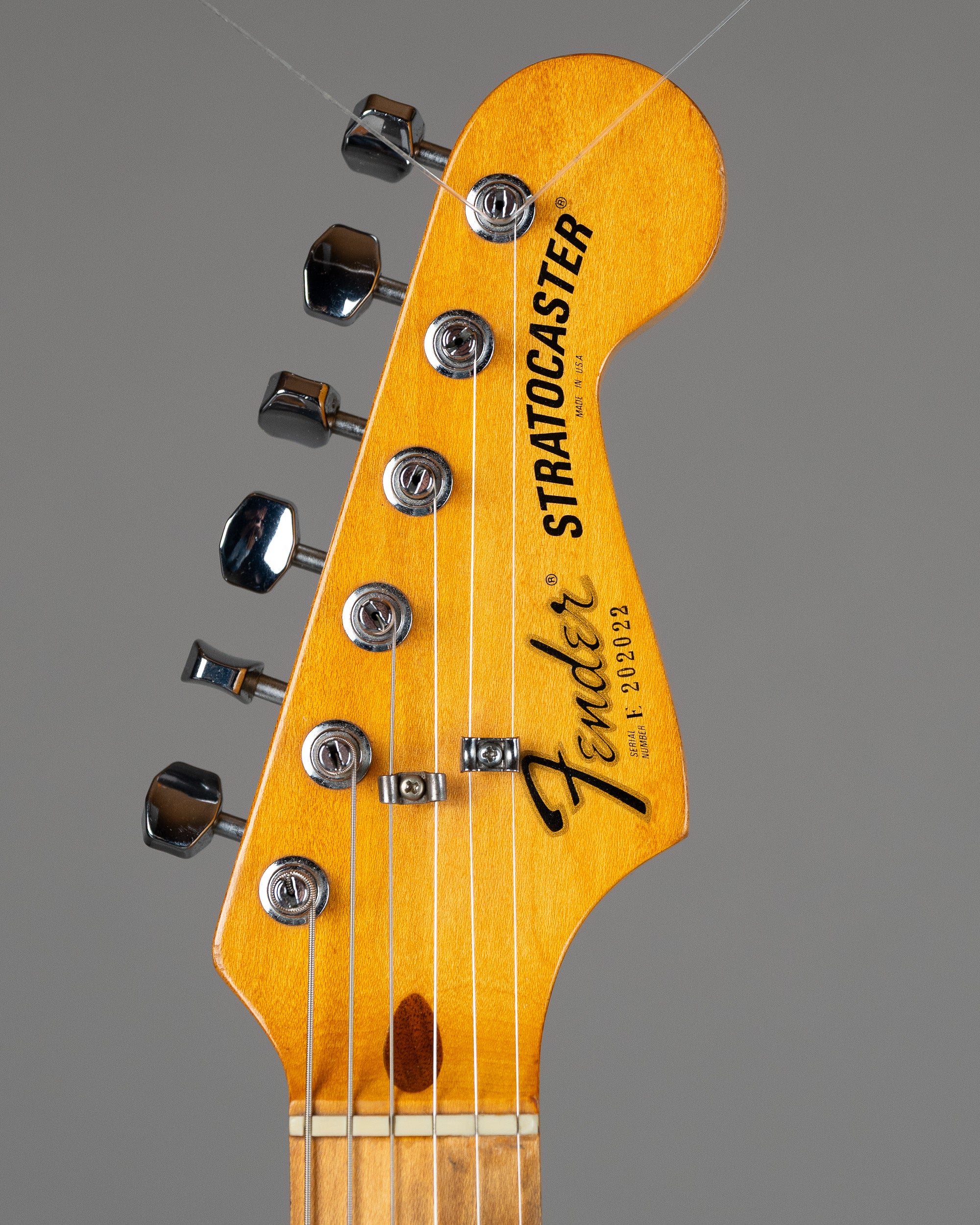 1982 Fender International Series Stratocaster (USA, Sahara Taupe, Tweed Fender Case)