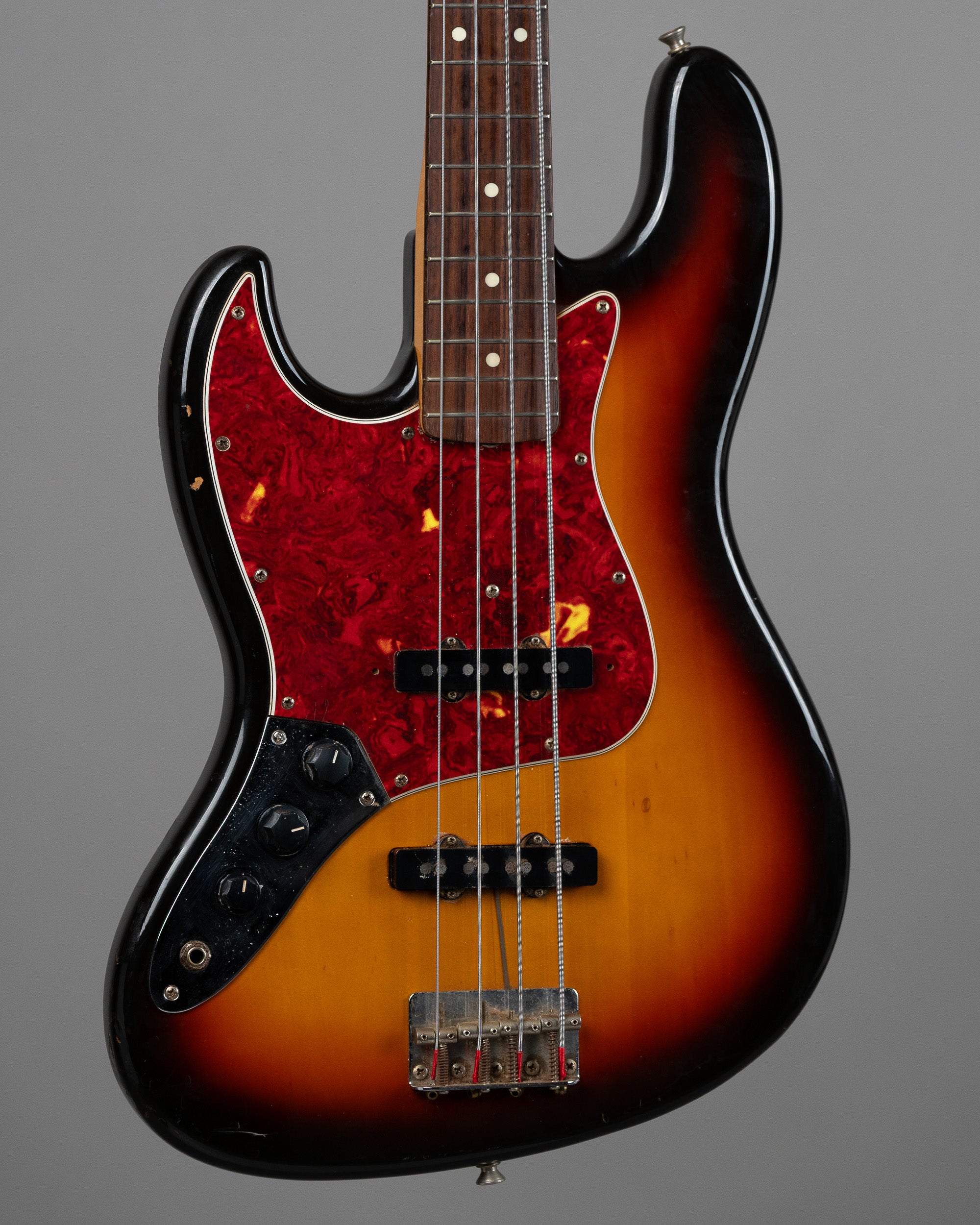 1993 Fender JB-62LH Jazz Bass (Japan, Sunburst, Left Hand)