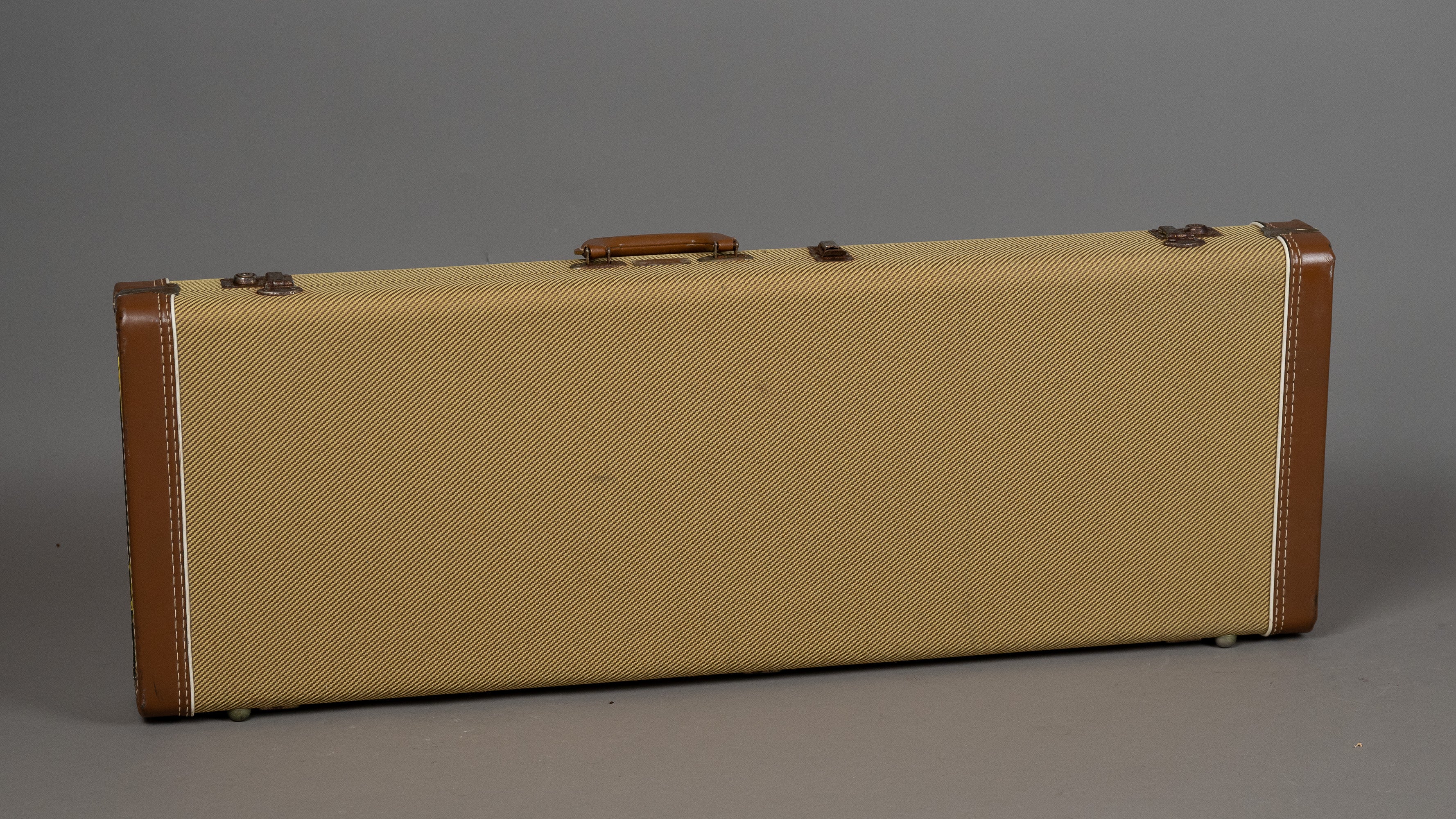 1982 Fender International Series Stratocaster (USA, Sahara Taupe, Tweed Fender Case)