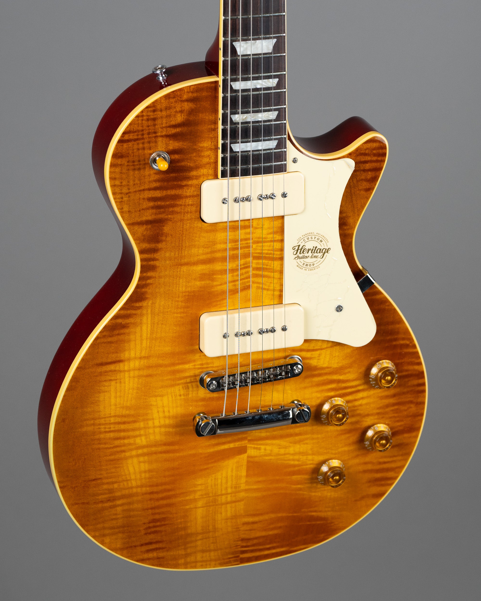 2024 Heritage Custom Shop CCH150 (USA, Dirty Lemon Burst, Certificate, OHSC)