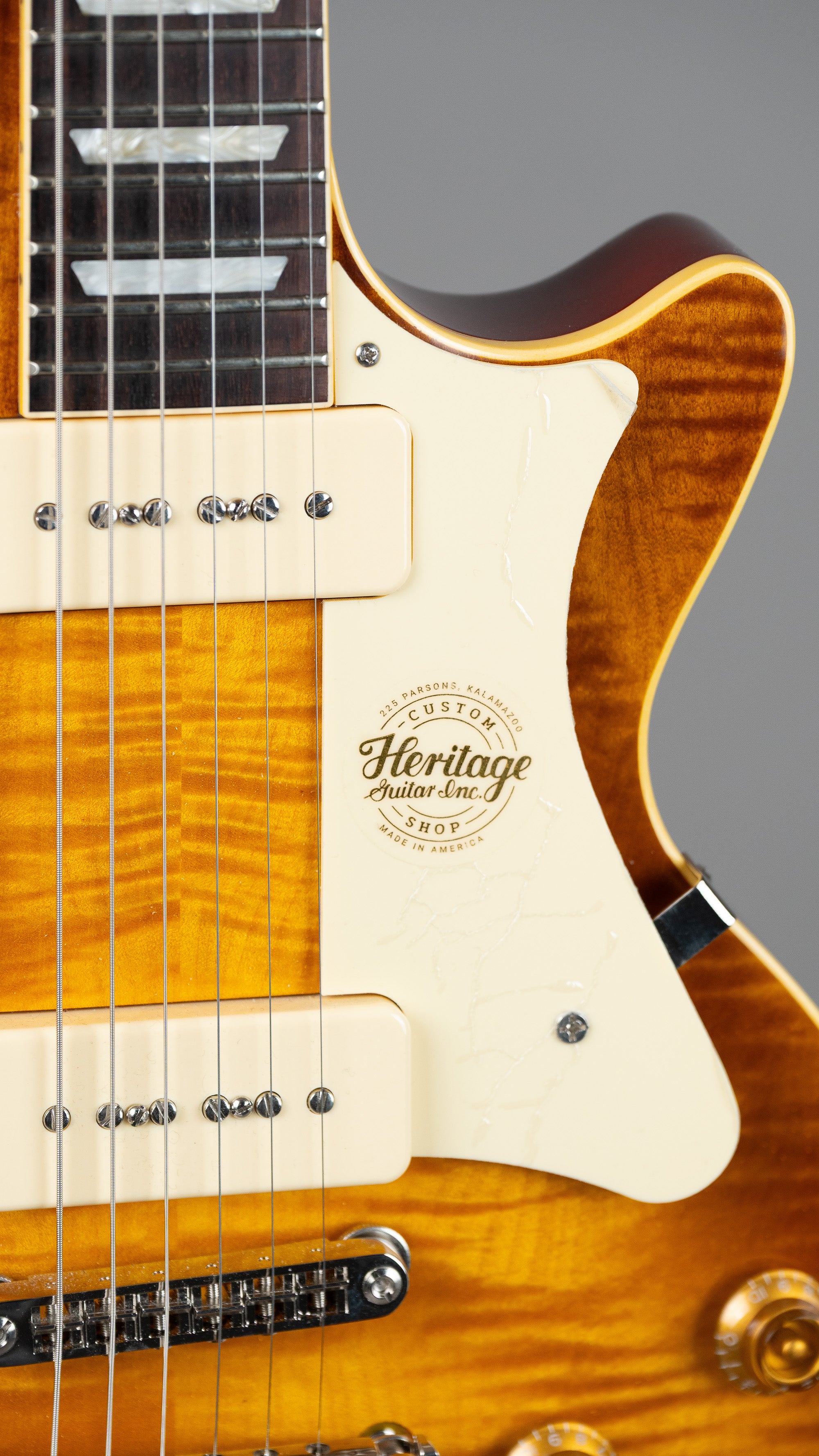 2024 Heritage Custom Shop CCH150 (USA, Dirty Lemon Burst, Certificate, OHSC)