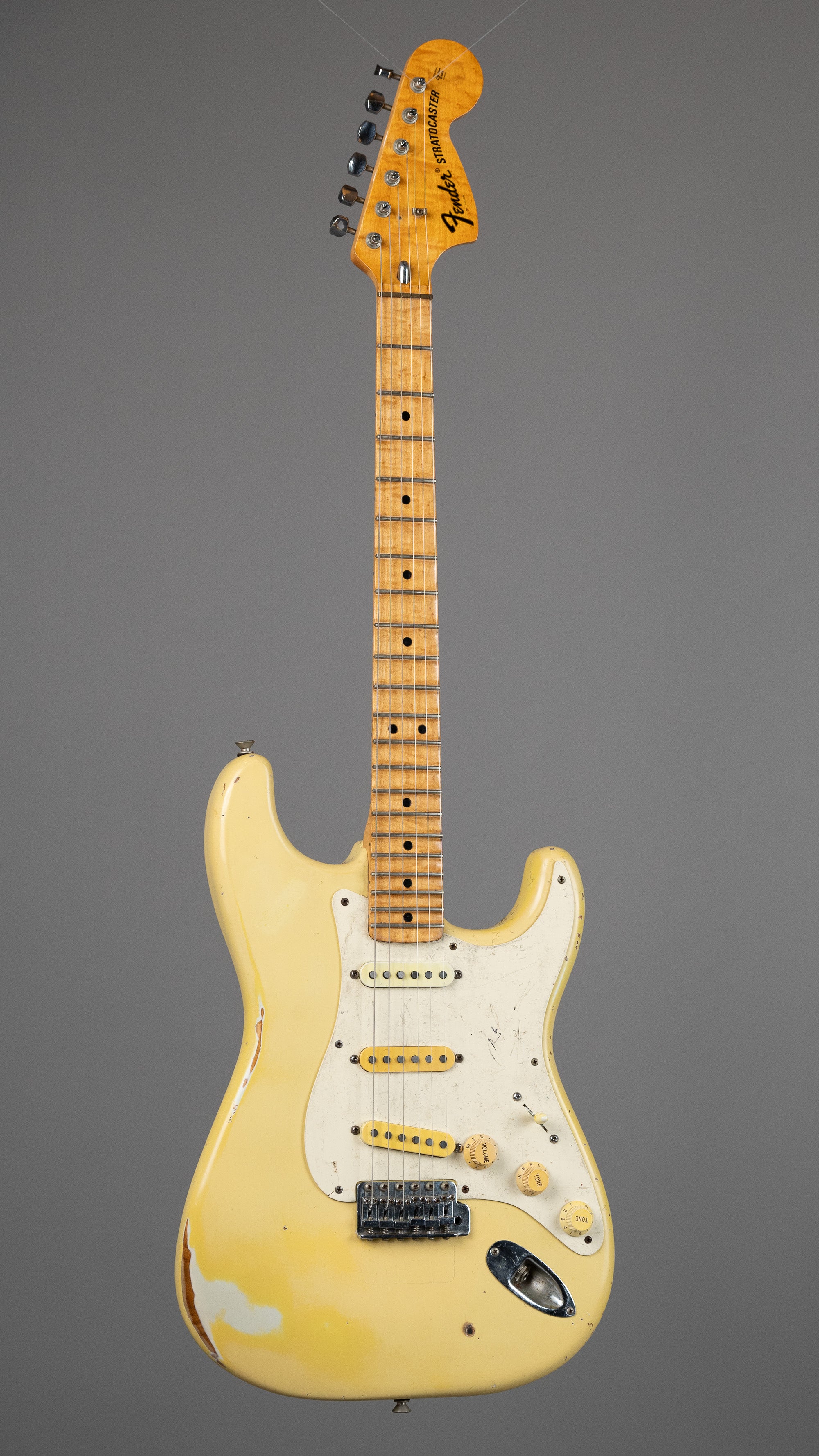 c1972/8 Fender 'YJM' Stratocaster (USA, Olympic White, Fender HSC)