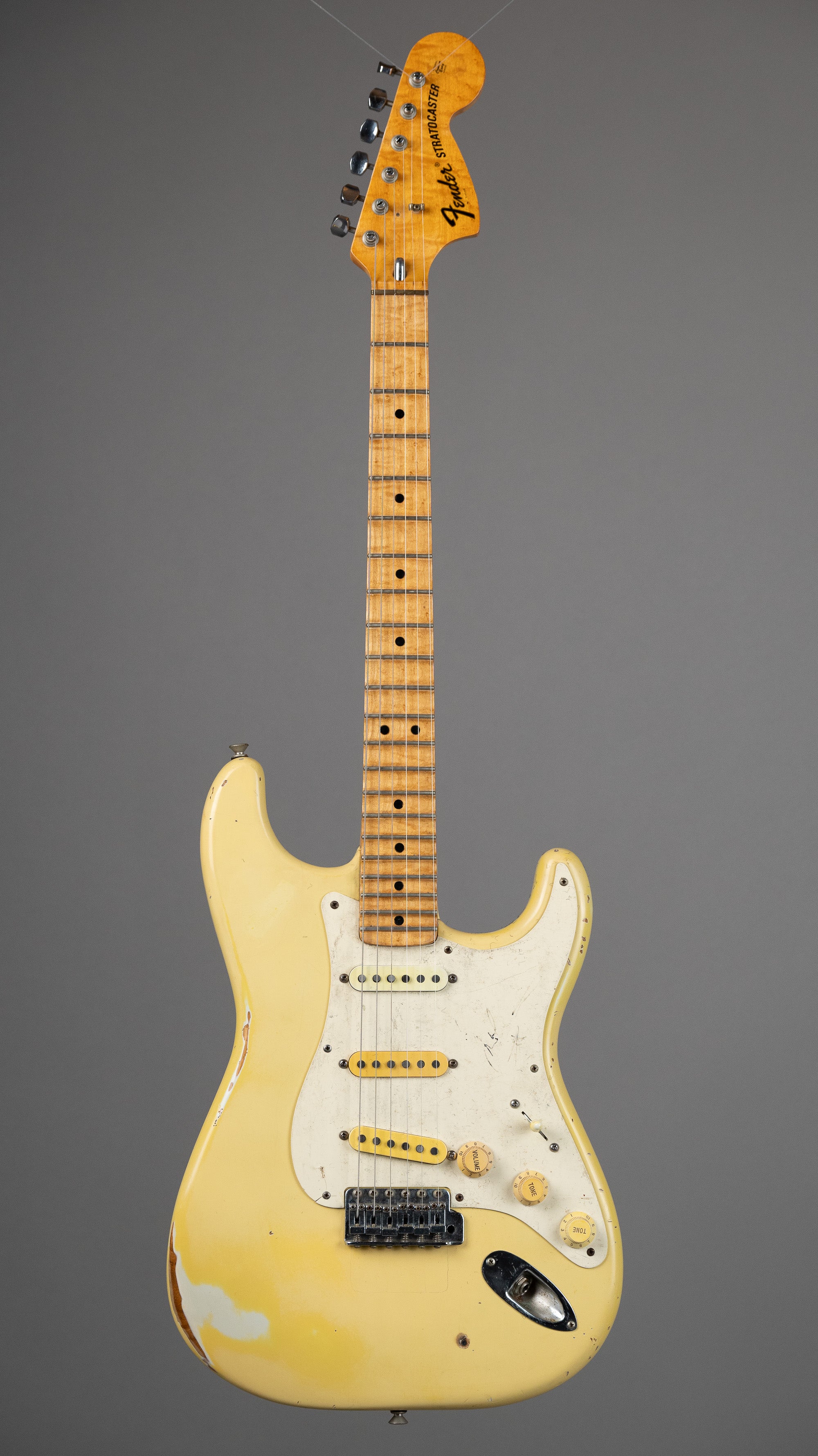 c1972/8 Fender 'YJM' Stratocaster (USA, Olympic White, Fender HSC)