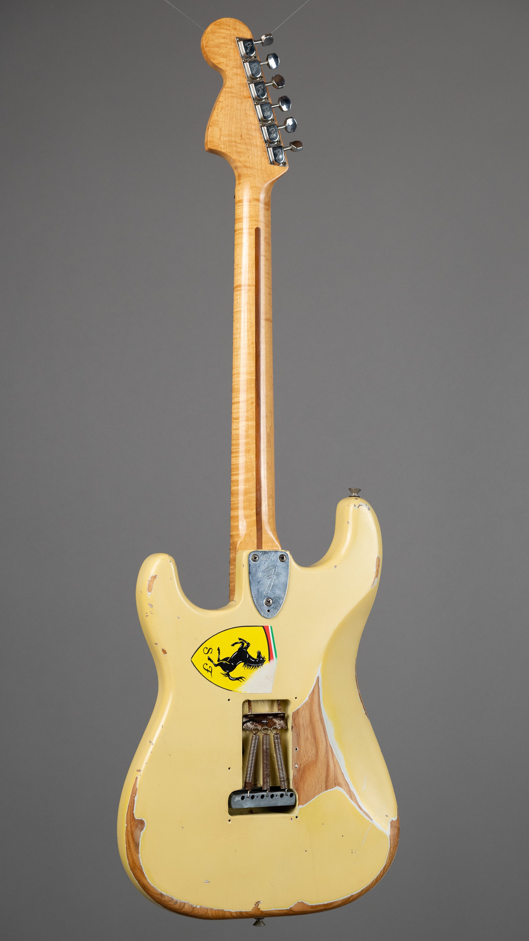 c1972/8 Fender 'YJM' Stratocaster (USA, Olympic White, Fender HSC)