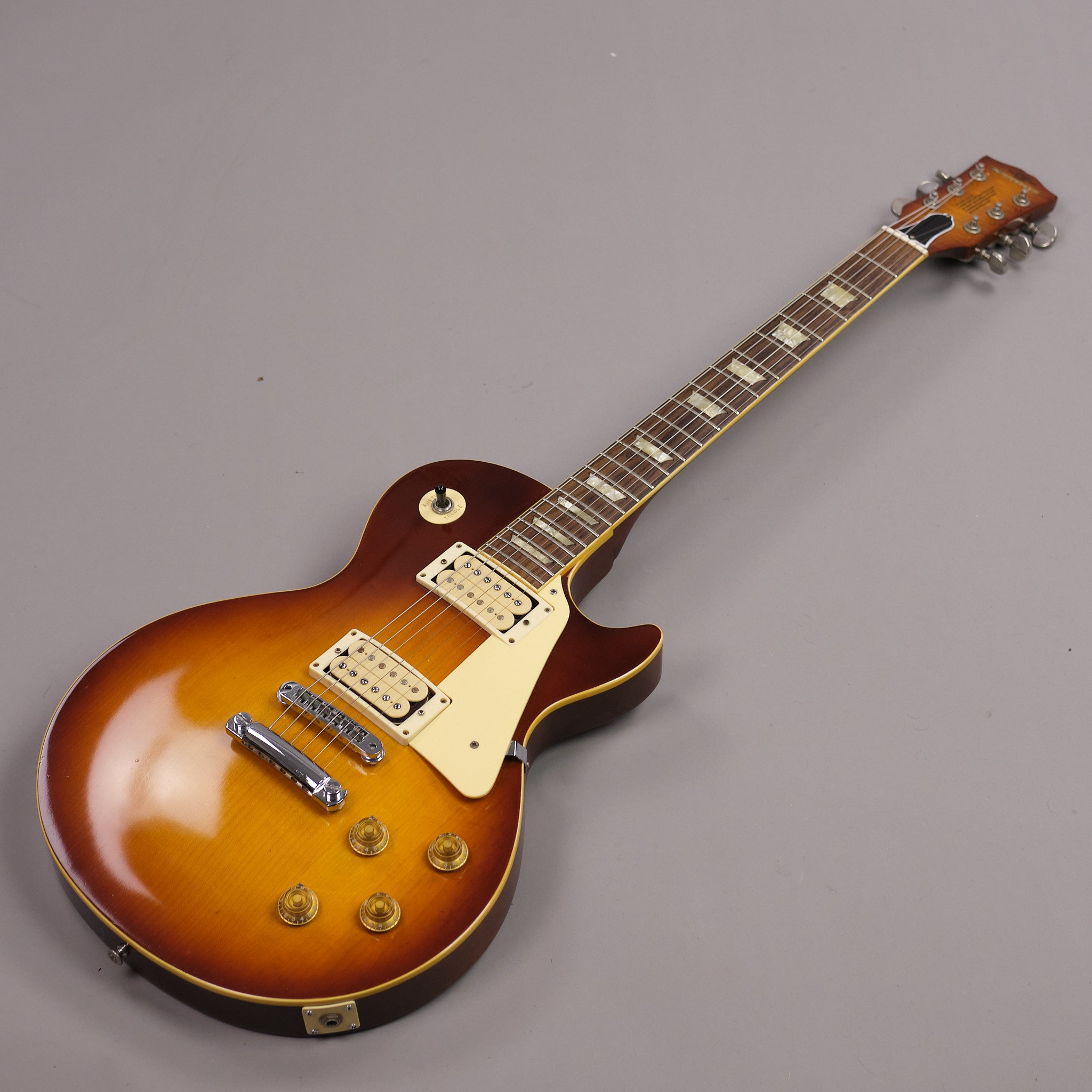 c1987 Fernandes Burny FLG-70 'Les Paul Standard' (Japan, Sunburst) *