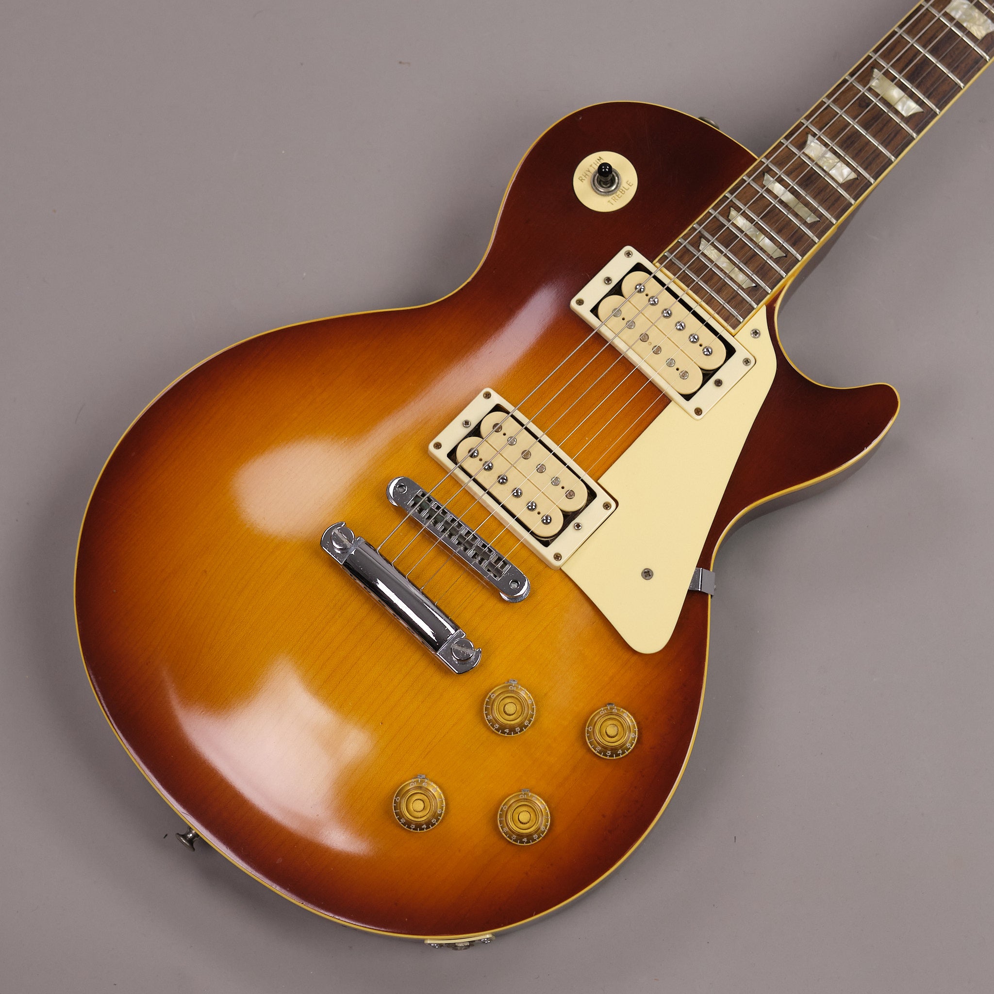 c1987 Fernandes Burny FLG-70 'Les Paul Standard' (Japan, Sunburst)