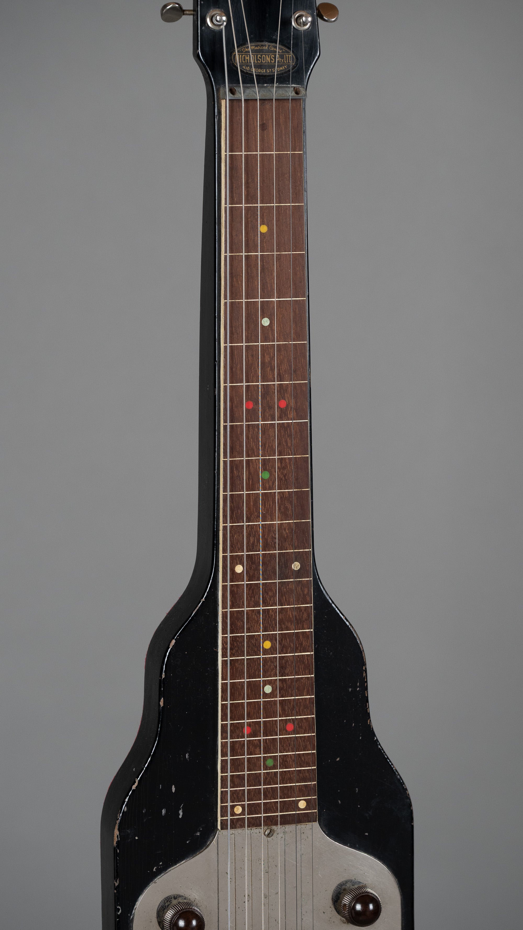 c1950s Challenge Lap Steel (Australia, Black, OHSC)