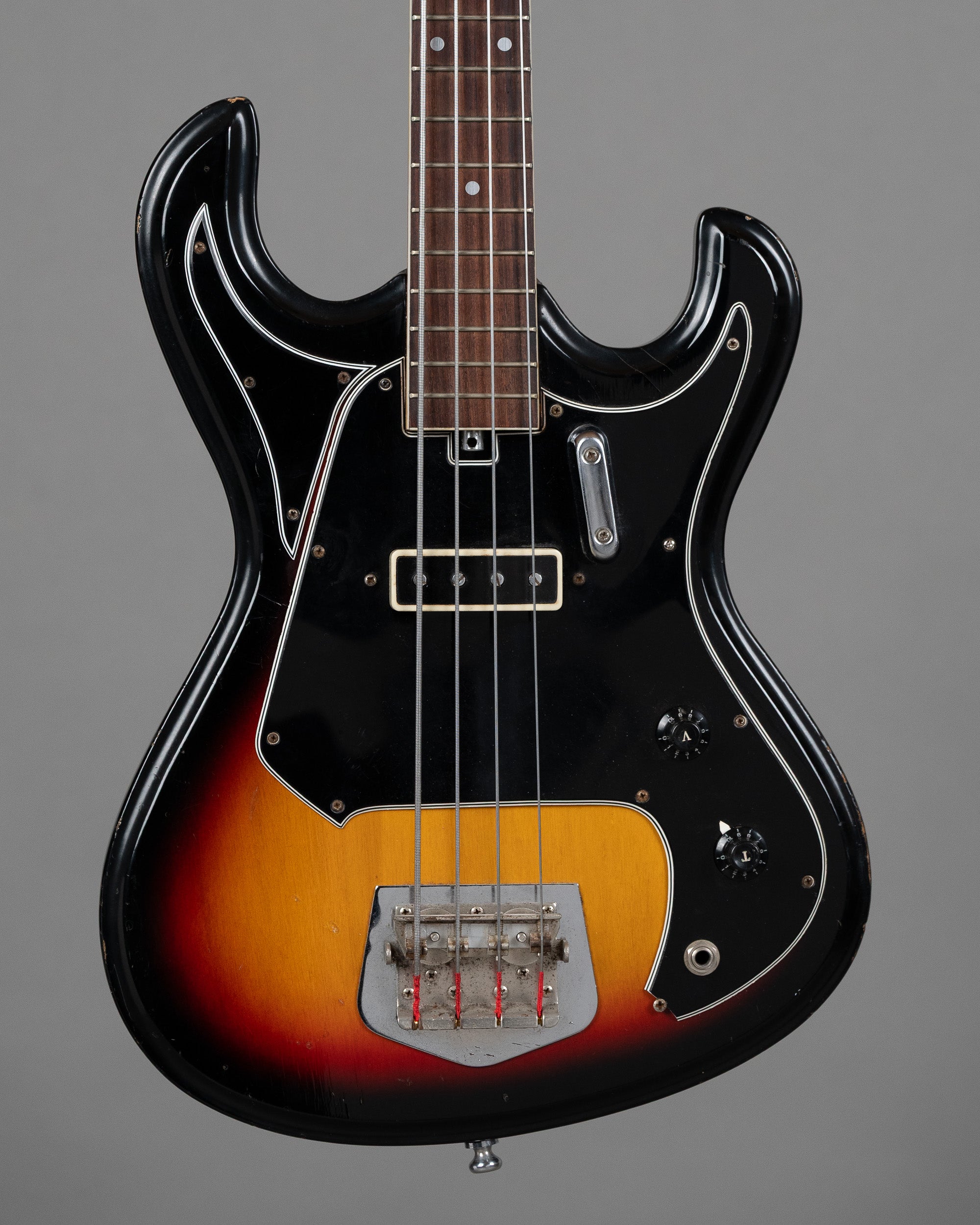 c1960s Teisco Bass (Japan, Sunburst)