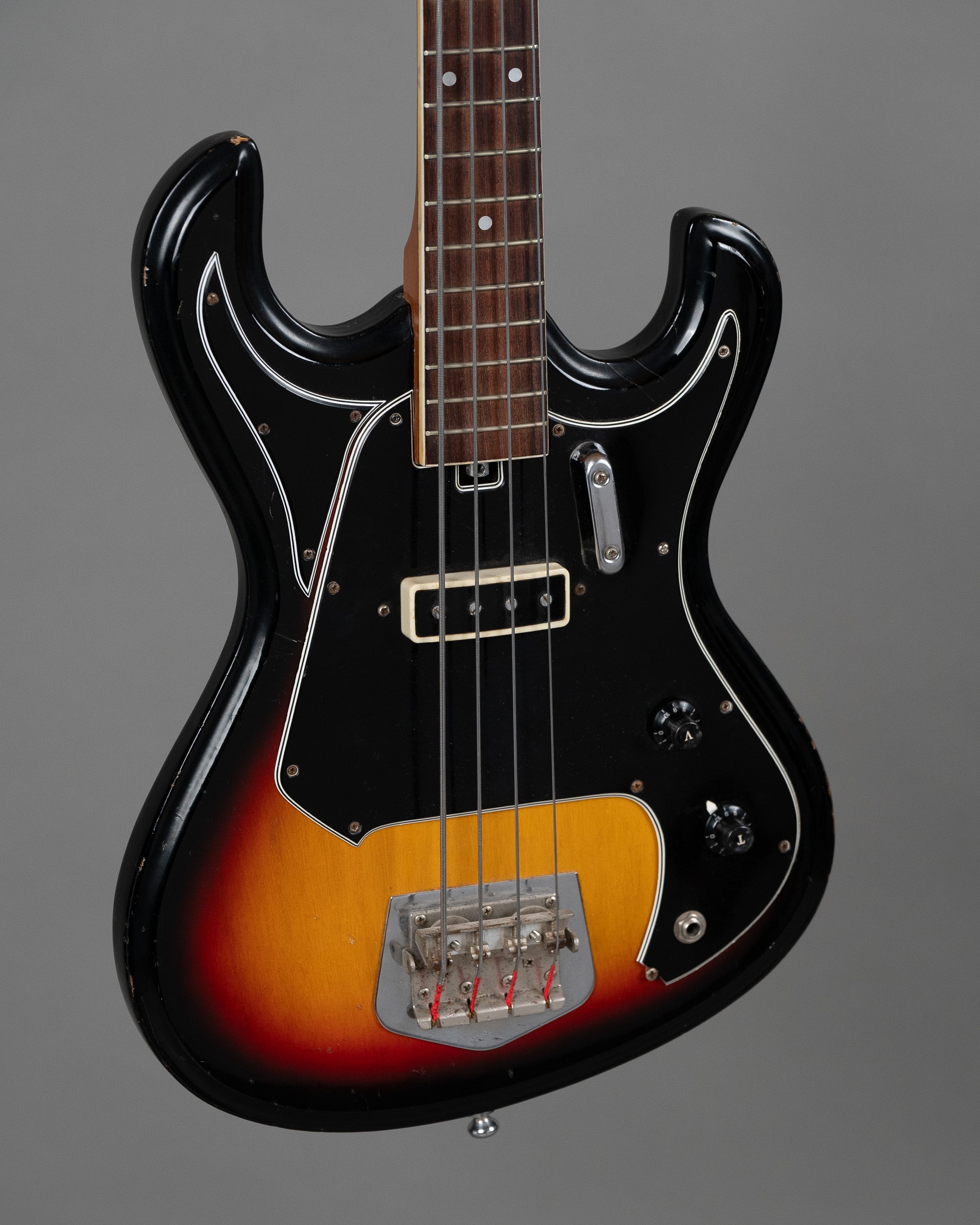 c1960s Teisco Bass (Japan, Sunburst)