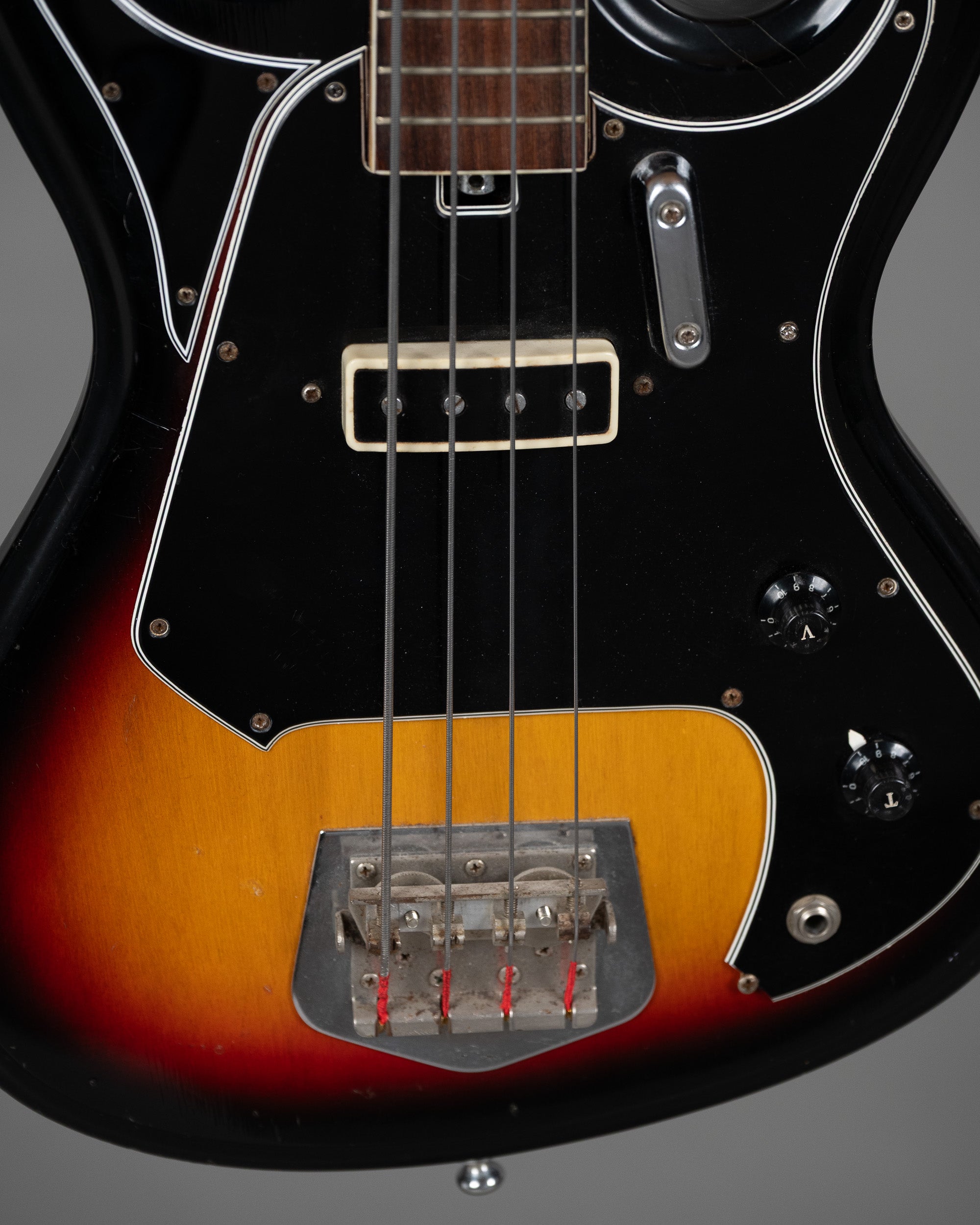 c1960s Teisco Bass (Japan, Sunburst)