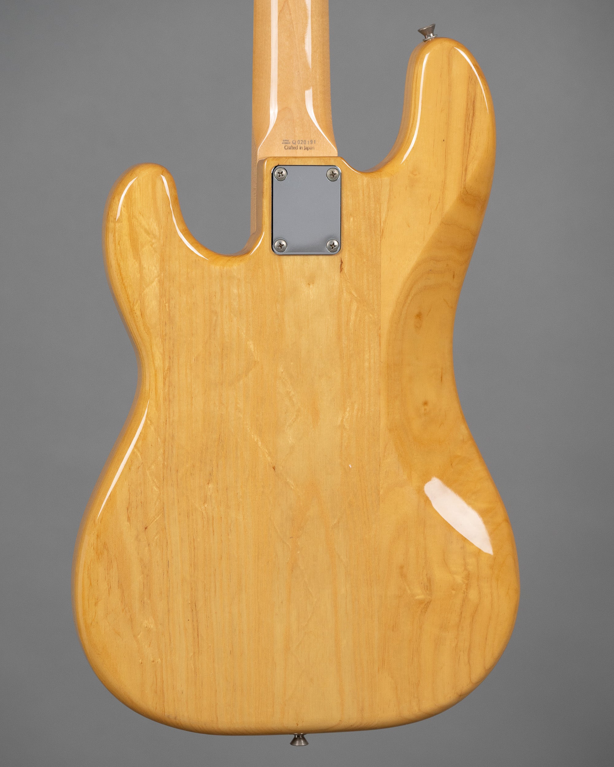 c2002 Fender PB-72 Unlined Fretless (Japan, Natural)