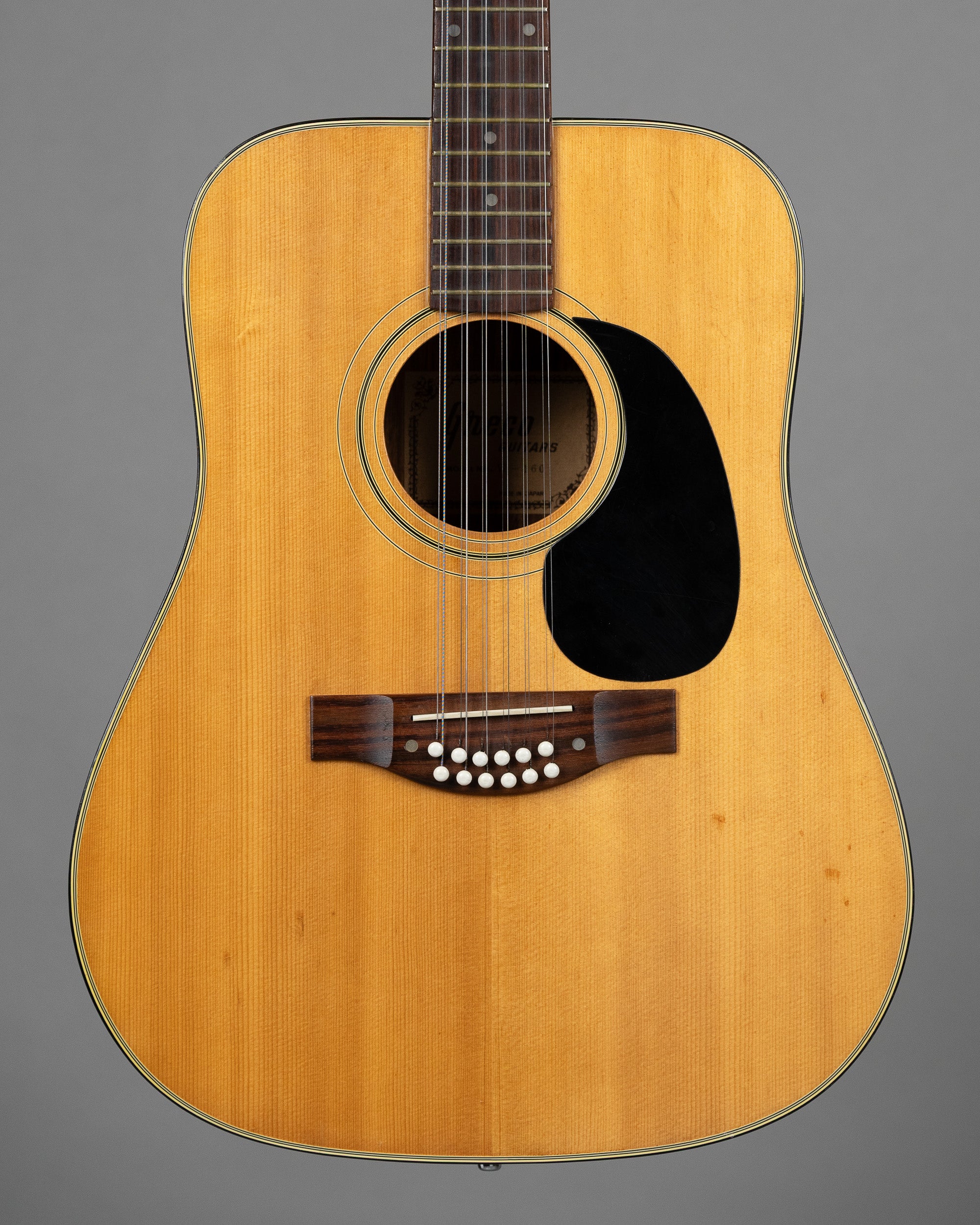 c1980s Greco W-160 12 String Acoustic (Japan, Natural, Case)