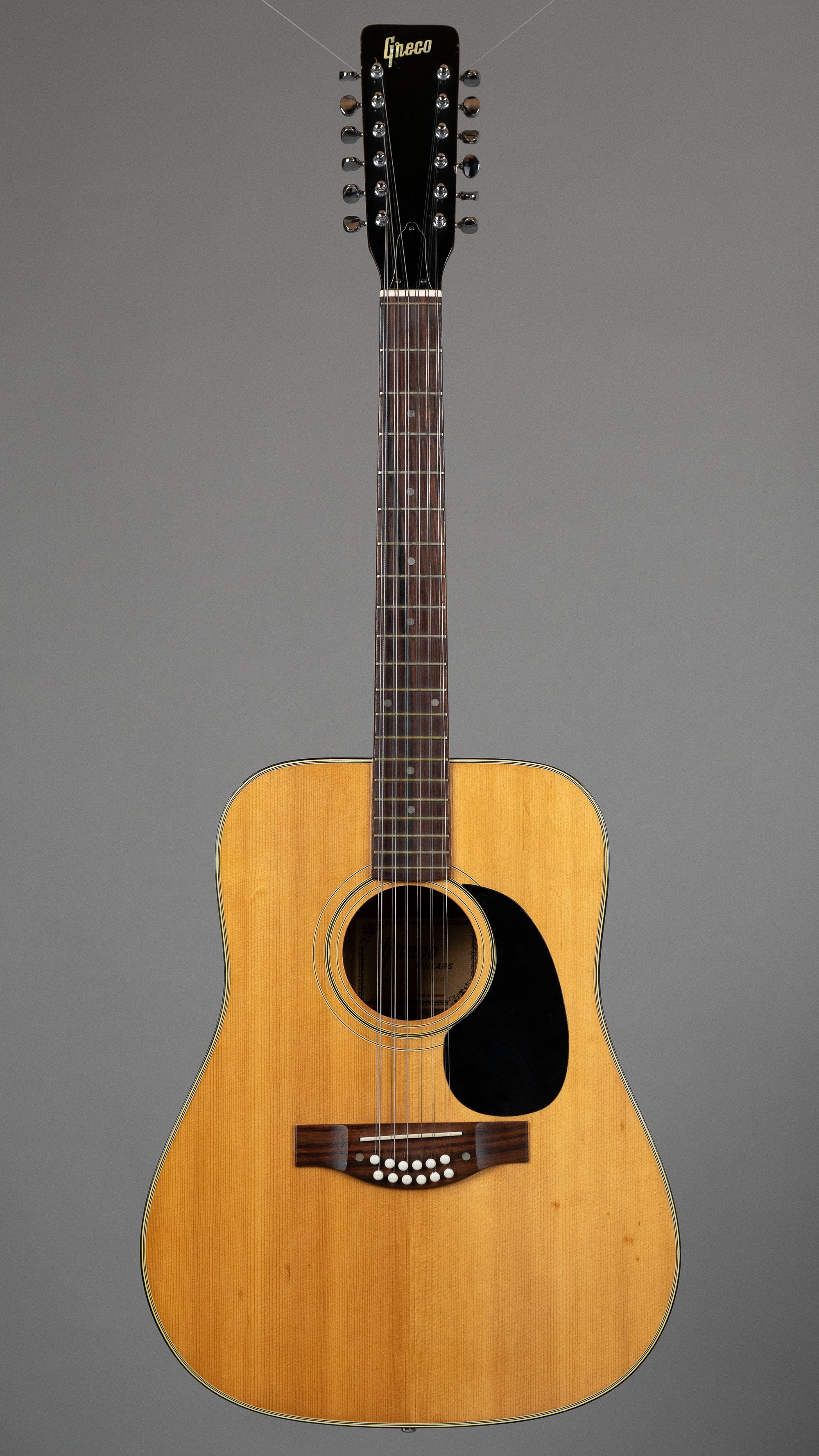 c1980s Greco W-160 12 String Acoustic (Japan, Natural, Case)