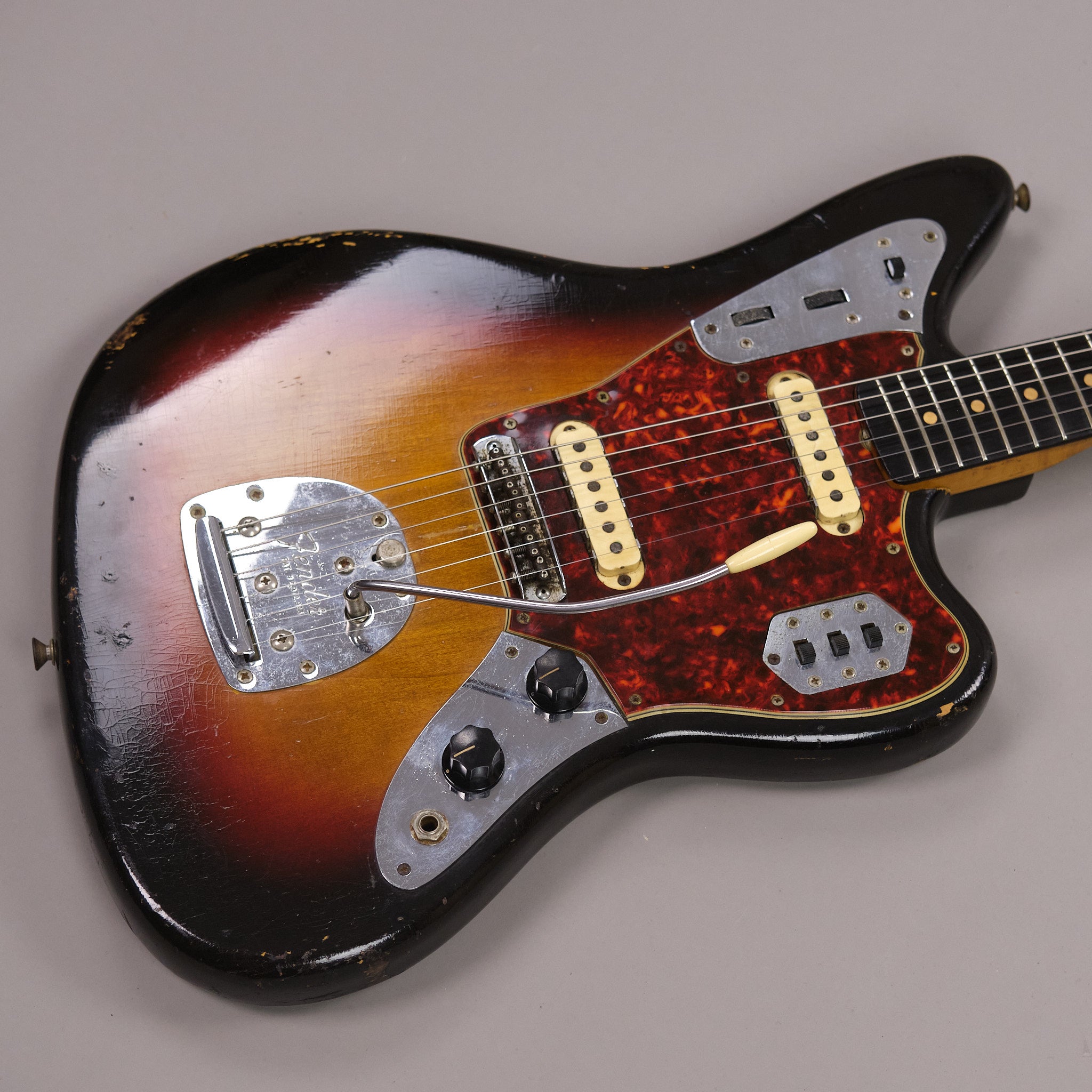 1962 Fender Jaguar (USA, Sunburst, HSC)