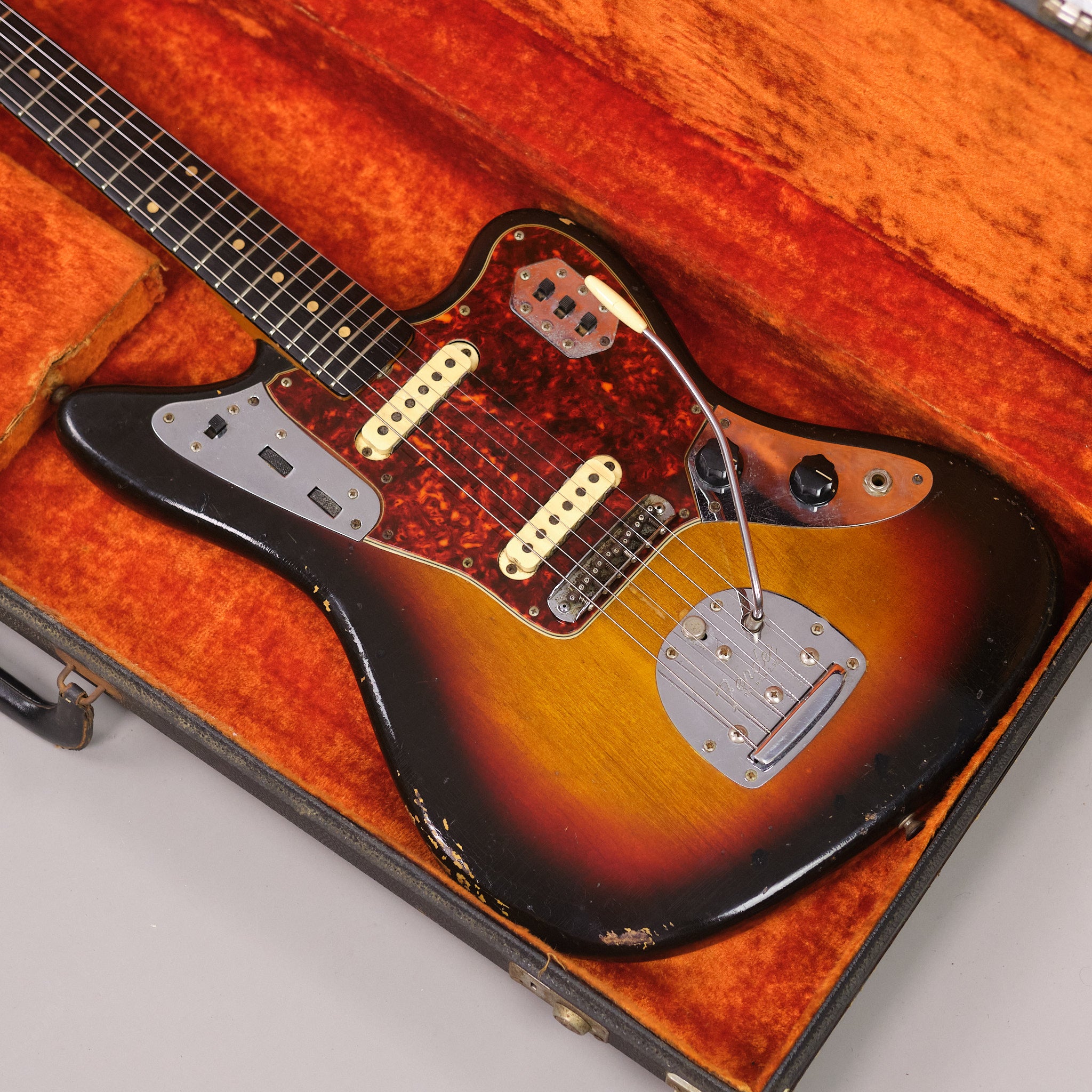 1962 Fender Jaguar (USA, Sunburst, HSC)