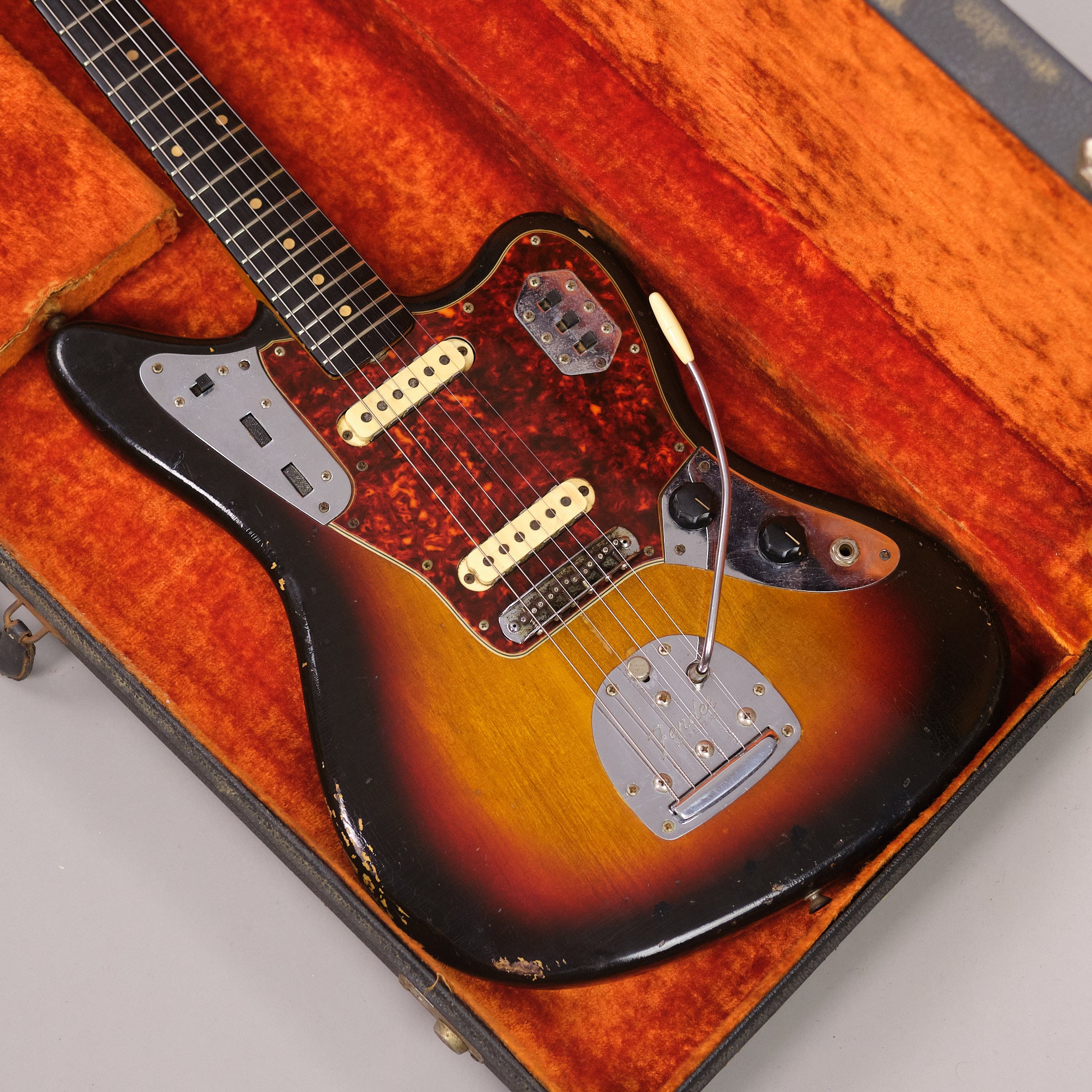 1962 Fender Jaguar (USA, Sunburst, HSC)