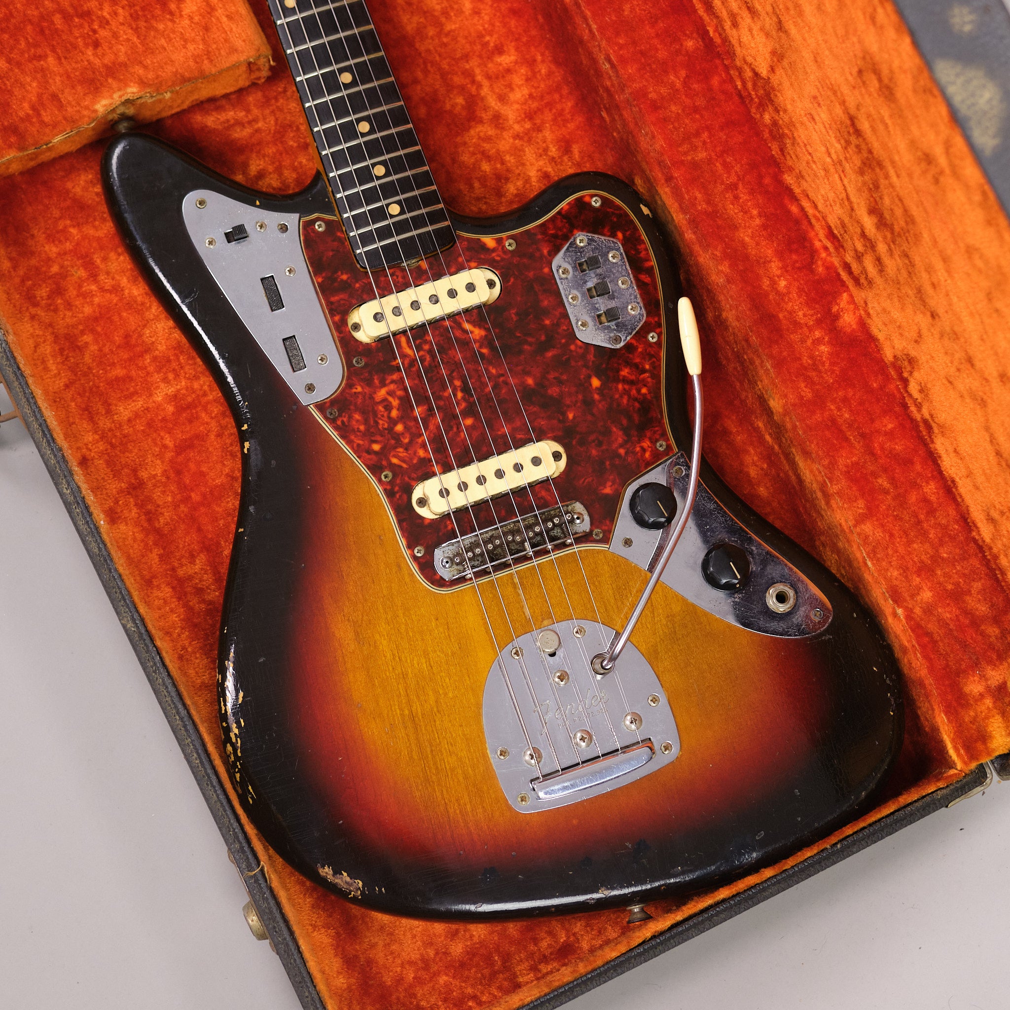 1962 Fender Jaguar (USA, Sunburst, HSC)