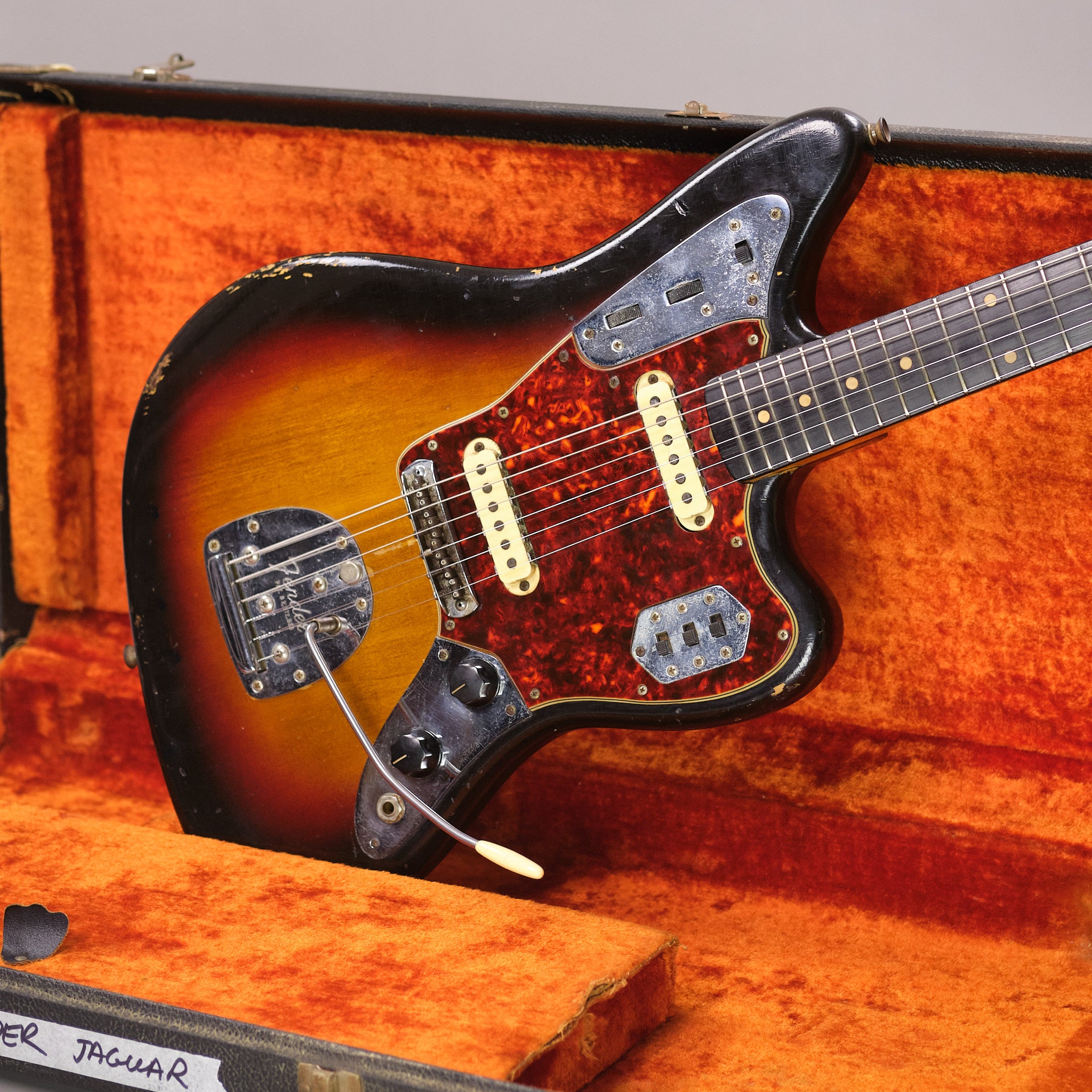 1962 Fender Jaguar (USA, Sunburst, HSC)