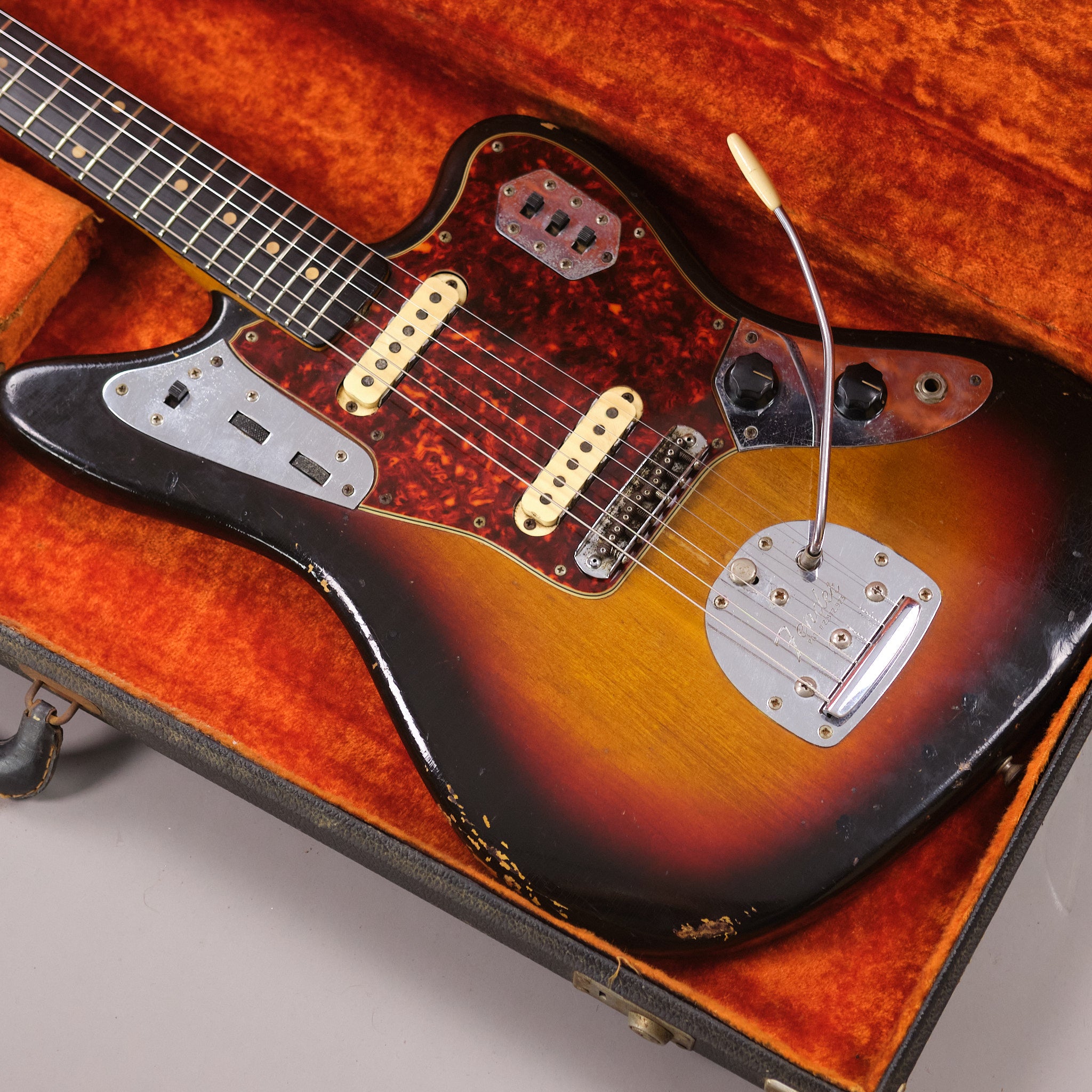 1962 Fender Jaguar (USA, Sunburst, HSC)