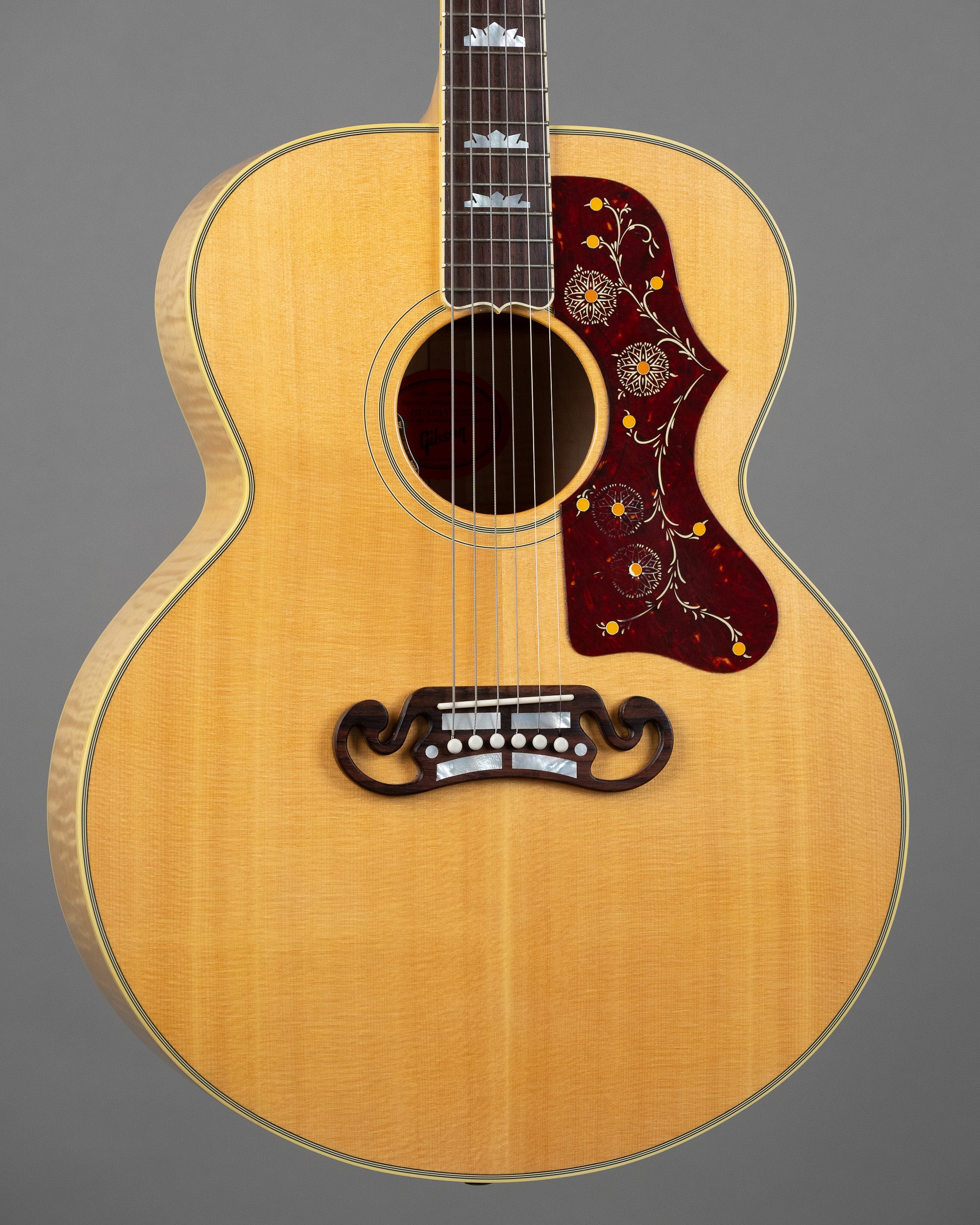 2021 Gibson SJ-200 Natural with Pickup (USA, Natural, LR Bags, OHSC)