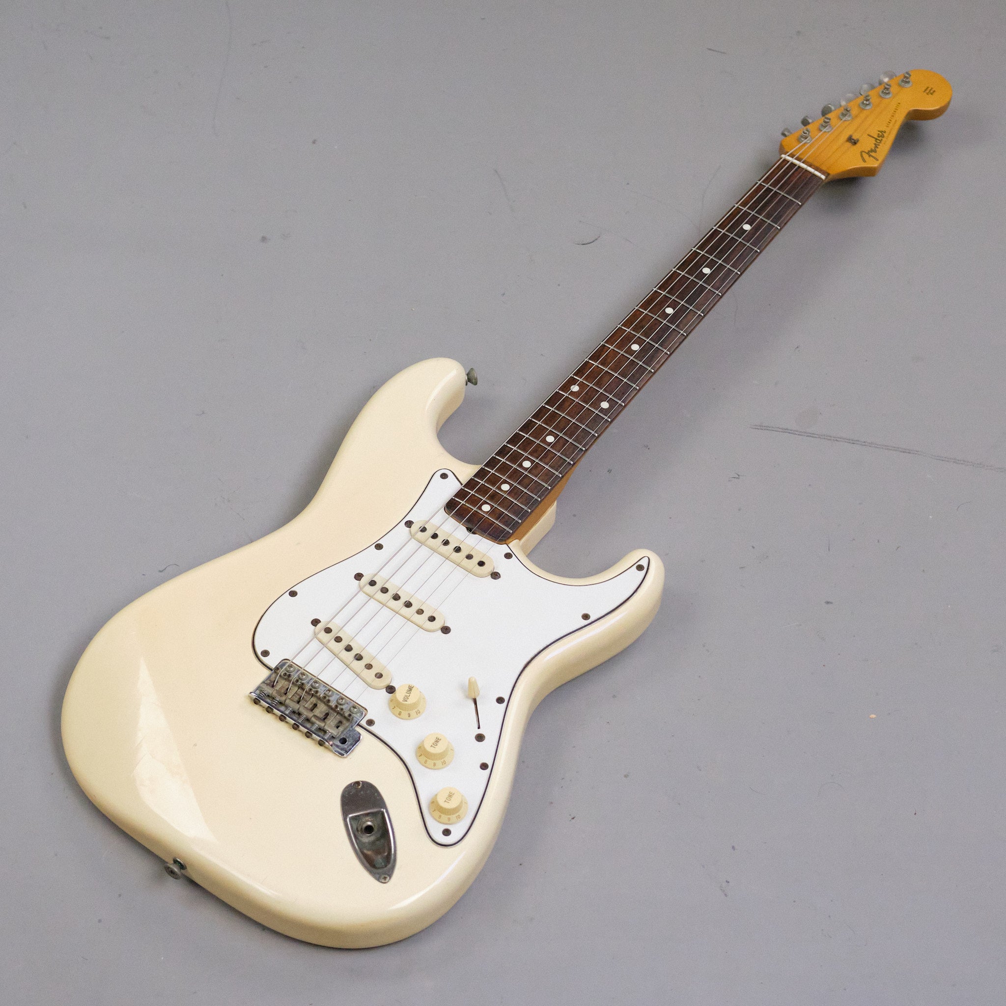 1984 Fender ST62-85 JV Stratocaster (Japan, Olympic White, HSC)