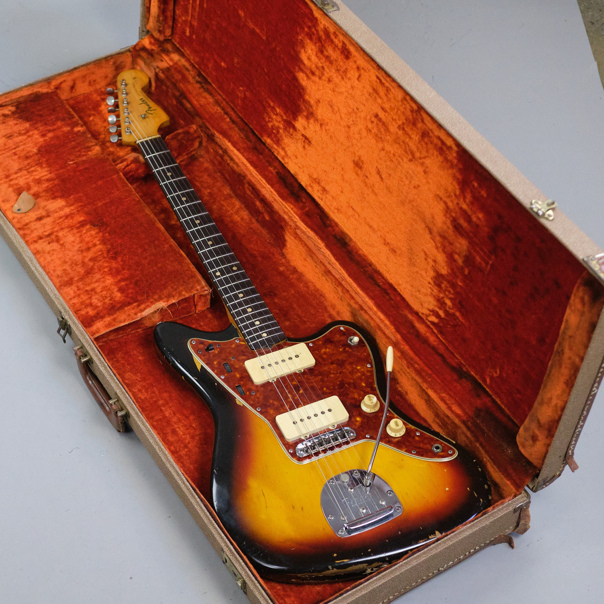 1962 Fender Jazzmaster (USA, Sunburst, OHSC)