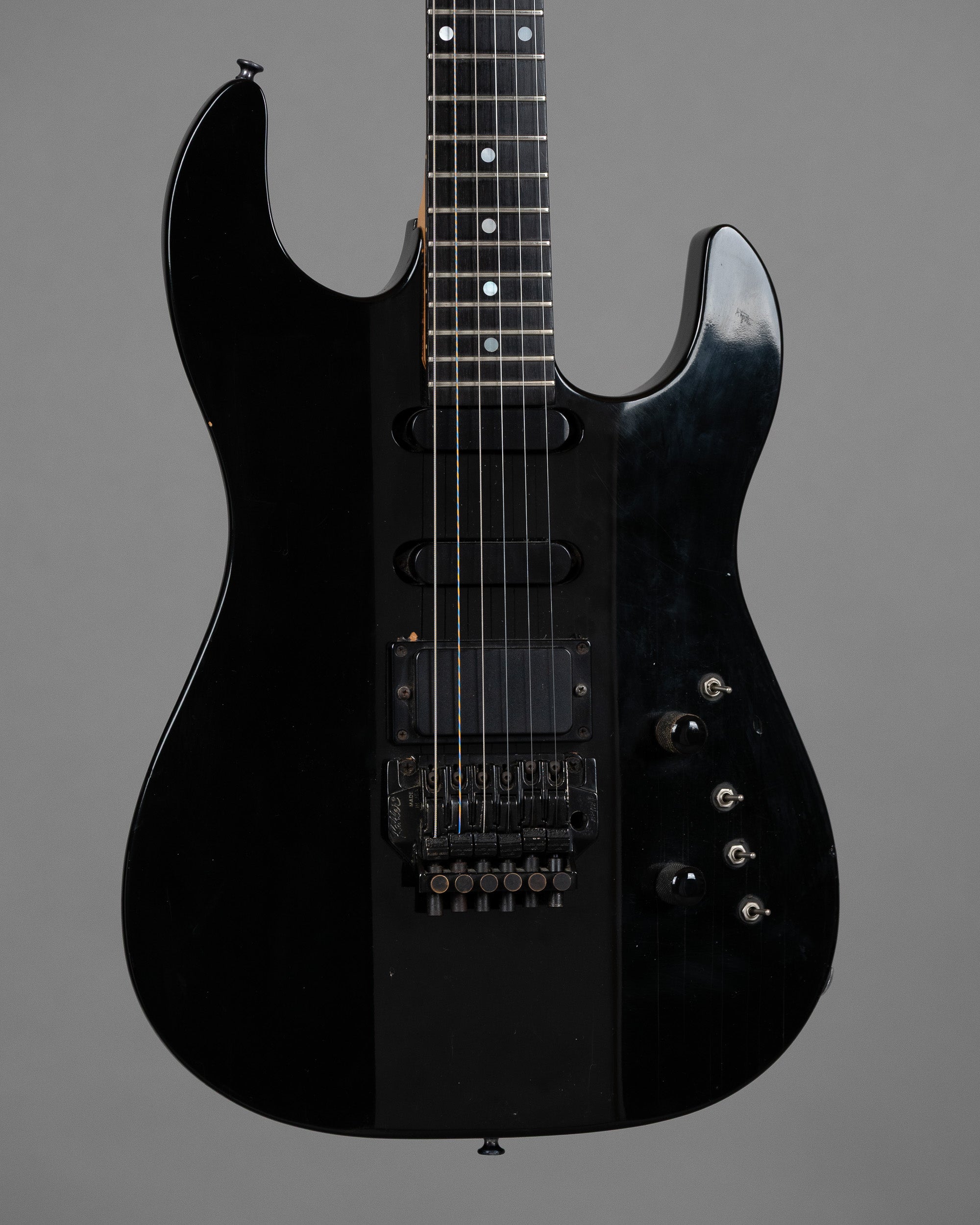 1988 Gibson WRC Superstrat (USA, Black, SKB Case)