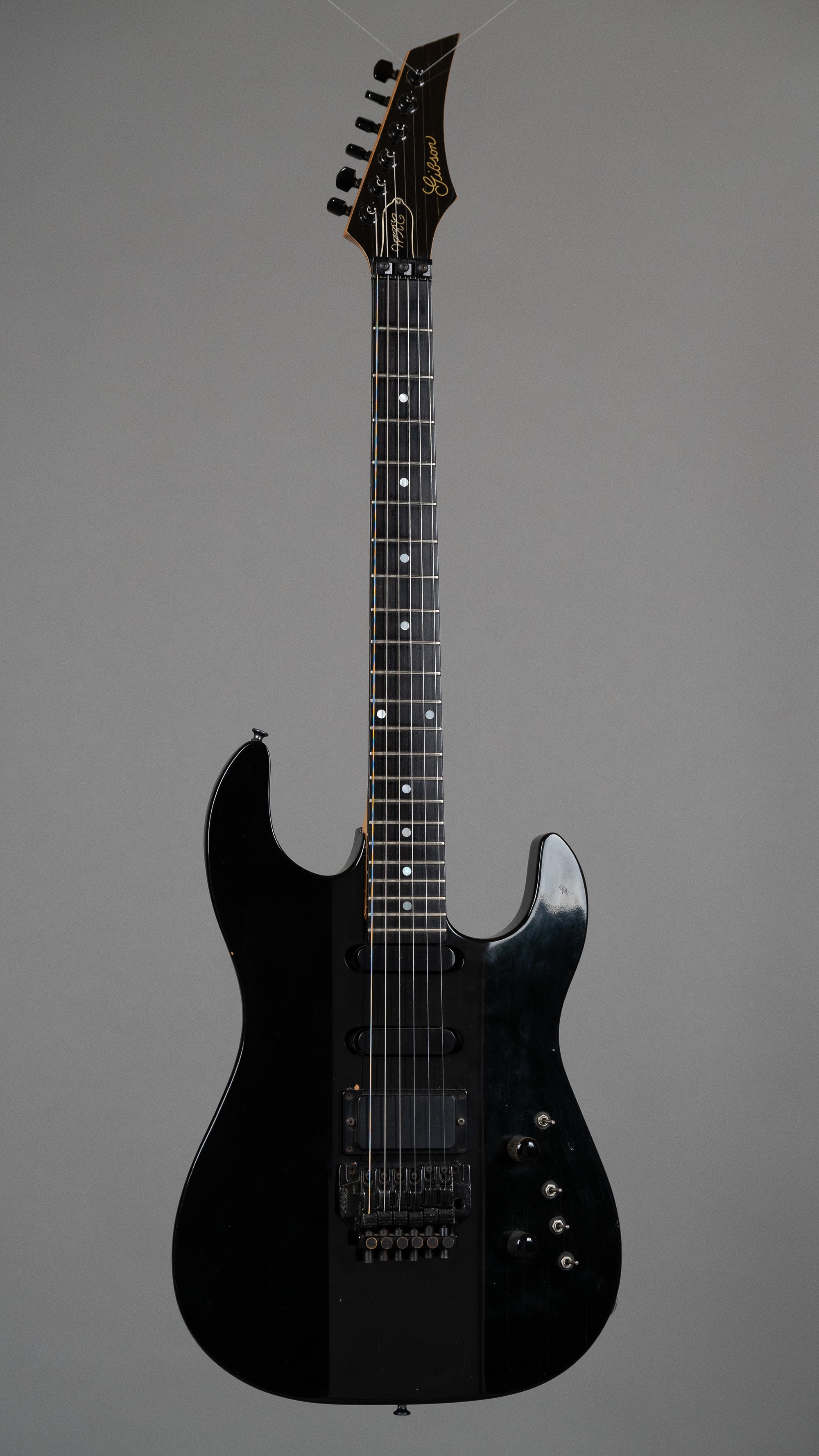 1988 Gibson WRC Superstrat (USA, Black, SKB Case)