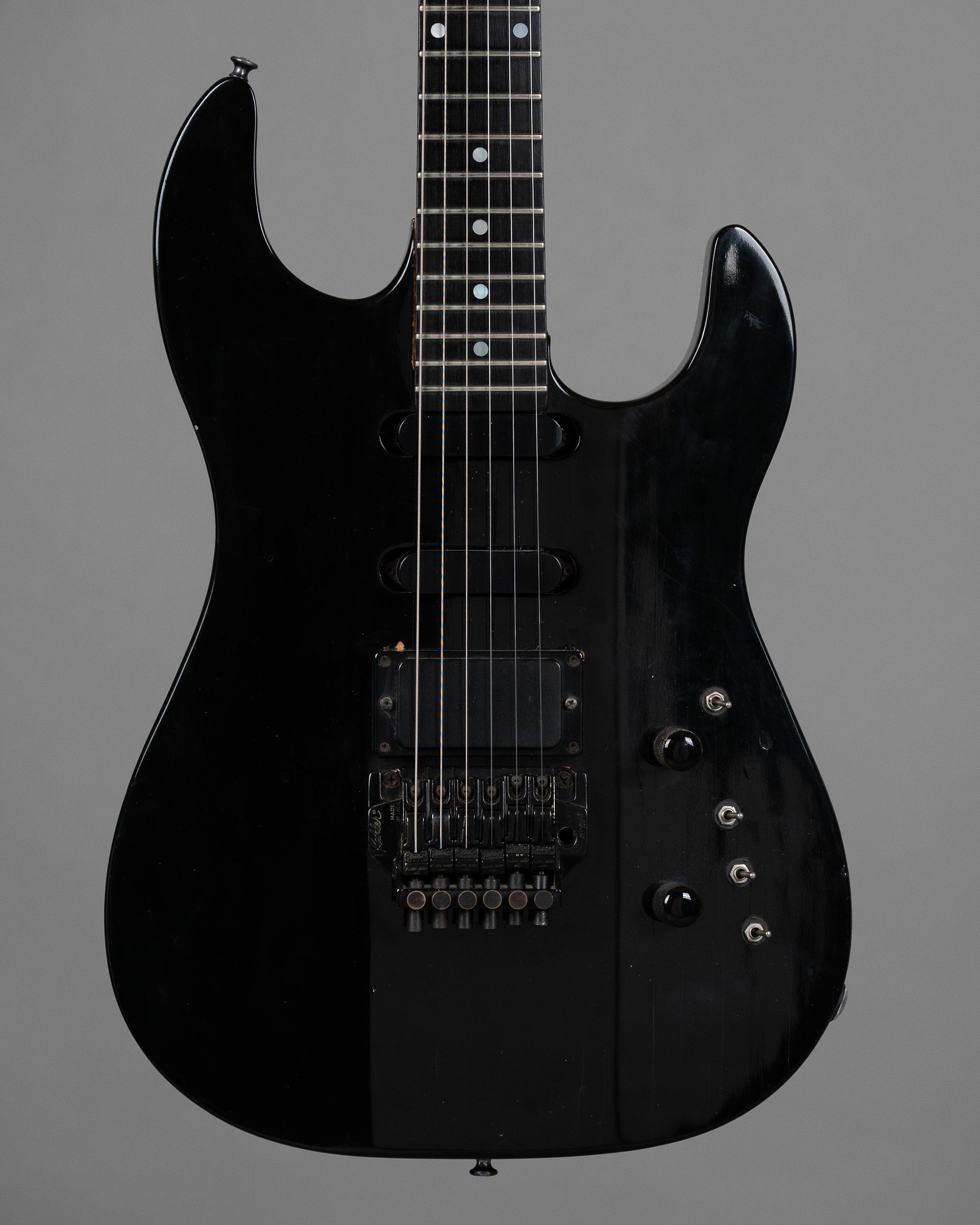 1988 Gibson WRC Superstrat (USA, Black, SKB Case)
