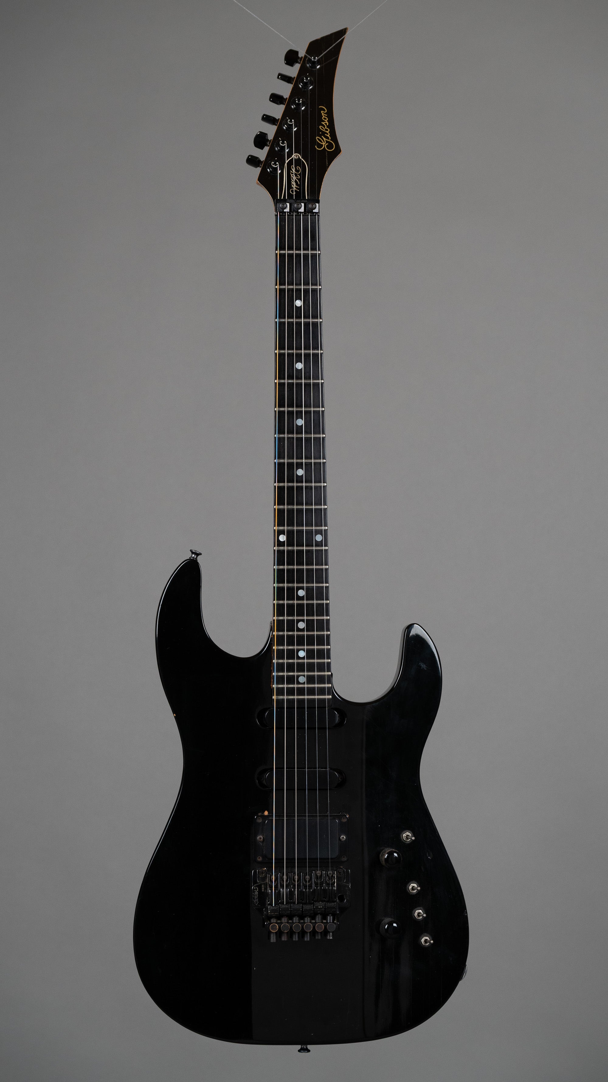 1988 Gibson WRC Superstrat (USA, Black, SKB Case)