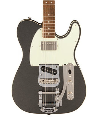 Squier Limited Edition Classic Vibe 60s Custom Telecaster SH with Bigsby (Laurel Fingerboard, Charcoal Frost Metallic)
