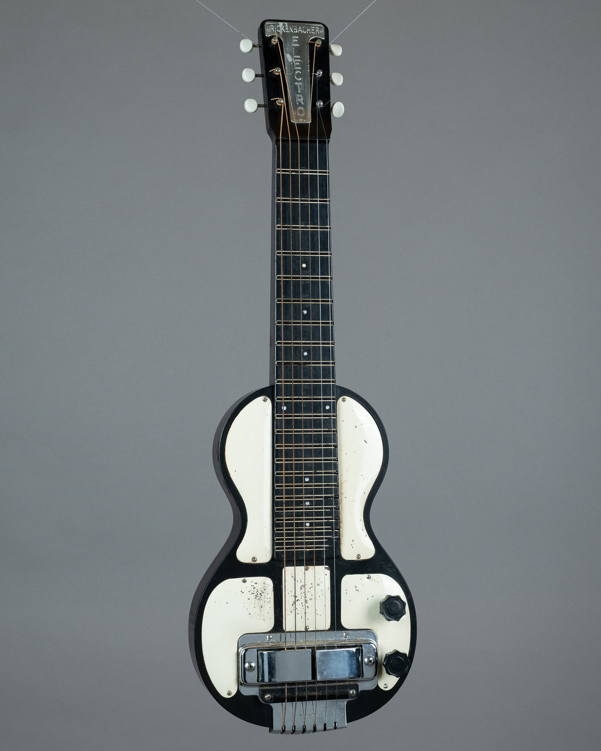 1948 Rickenbacker Electro Lap Steel Model B (USA, Black, HSC)