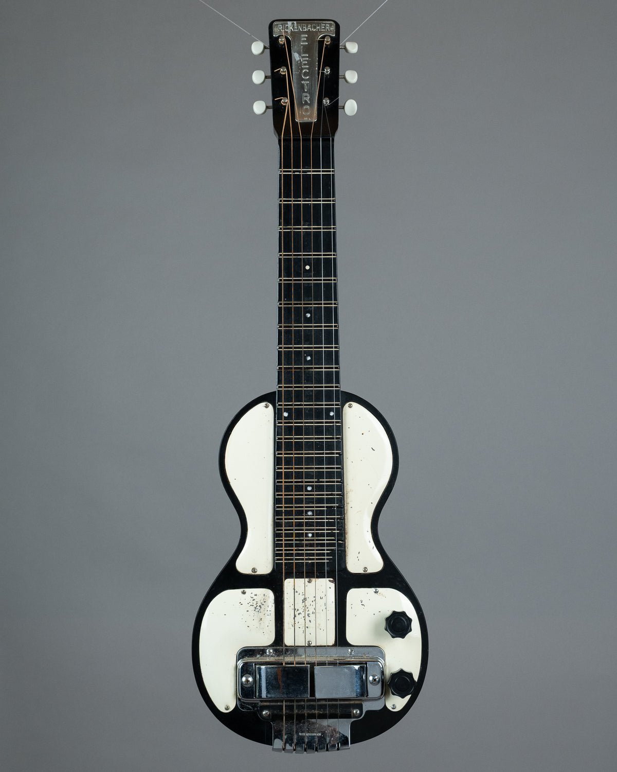 1948 Rickenbacker Electro Lap Steel Model B (USA, Black, HSC)