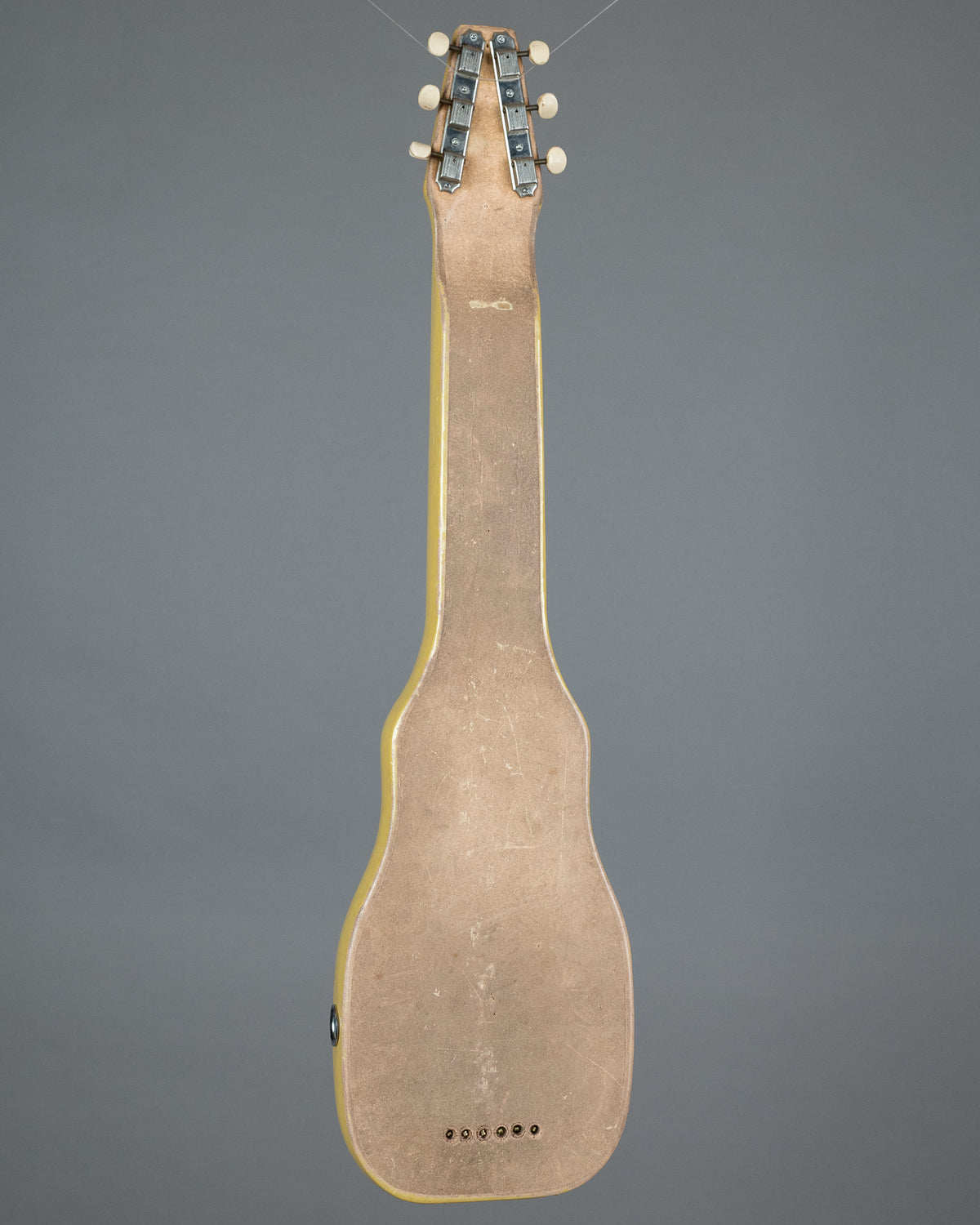 c1953-55 Fender Champion Lap Steel (USA, Yellow Pearloid, PBC)