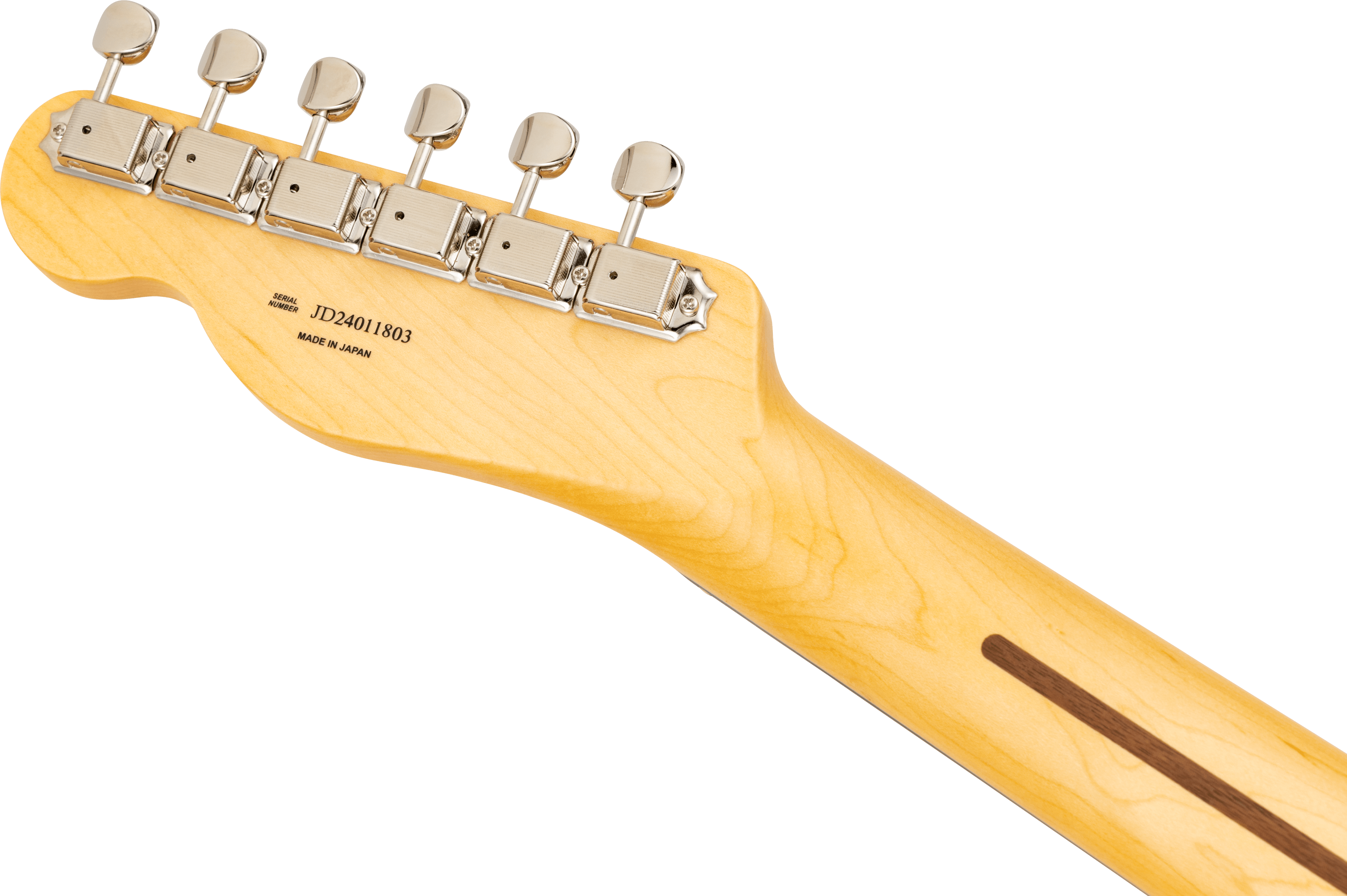 Fender Made in Japan Limited Telecaster Raw Ash (Rosewood Fingerboard, Black)