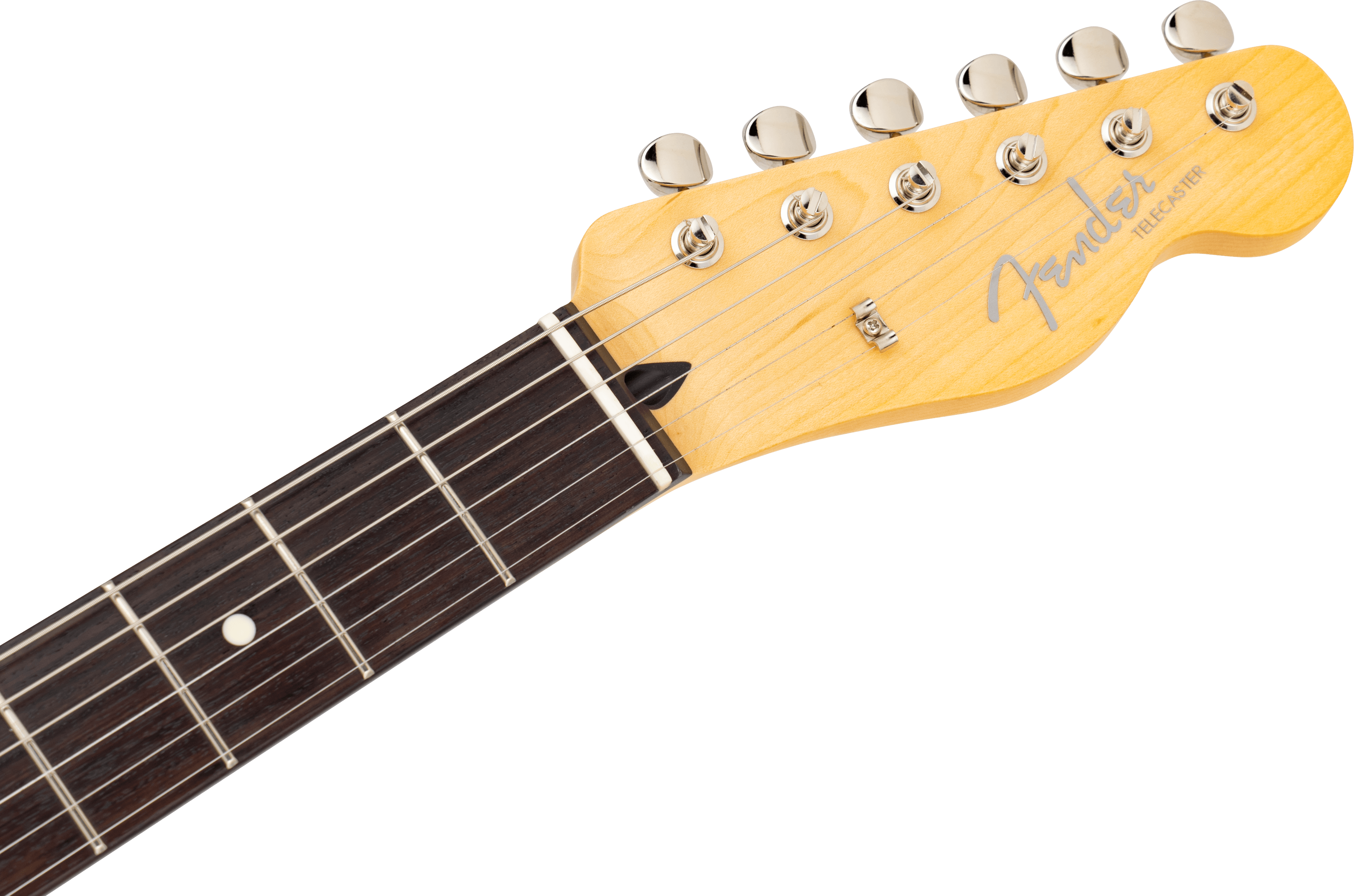 Fender Made in Japan Limited Telecaster Raw Ash (Rosewood Fingerboard, Black)